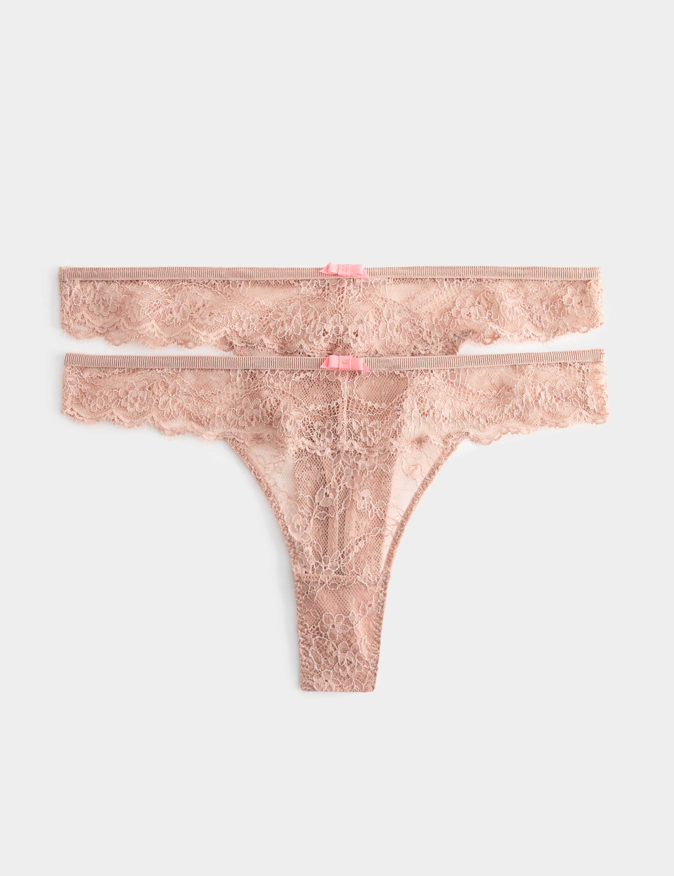 2 Pack Ida Lace Thongs