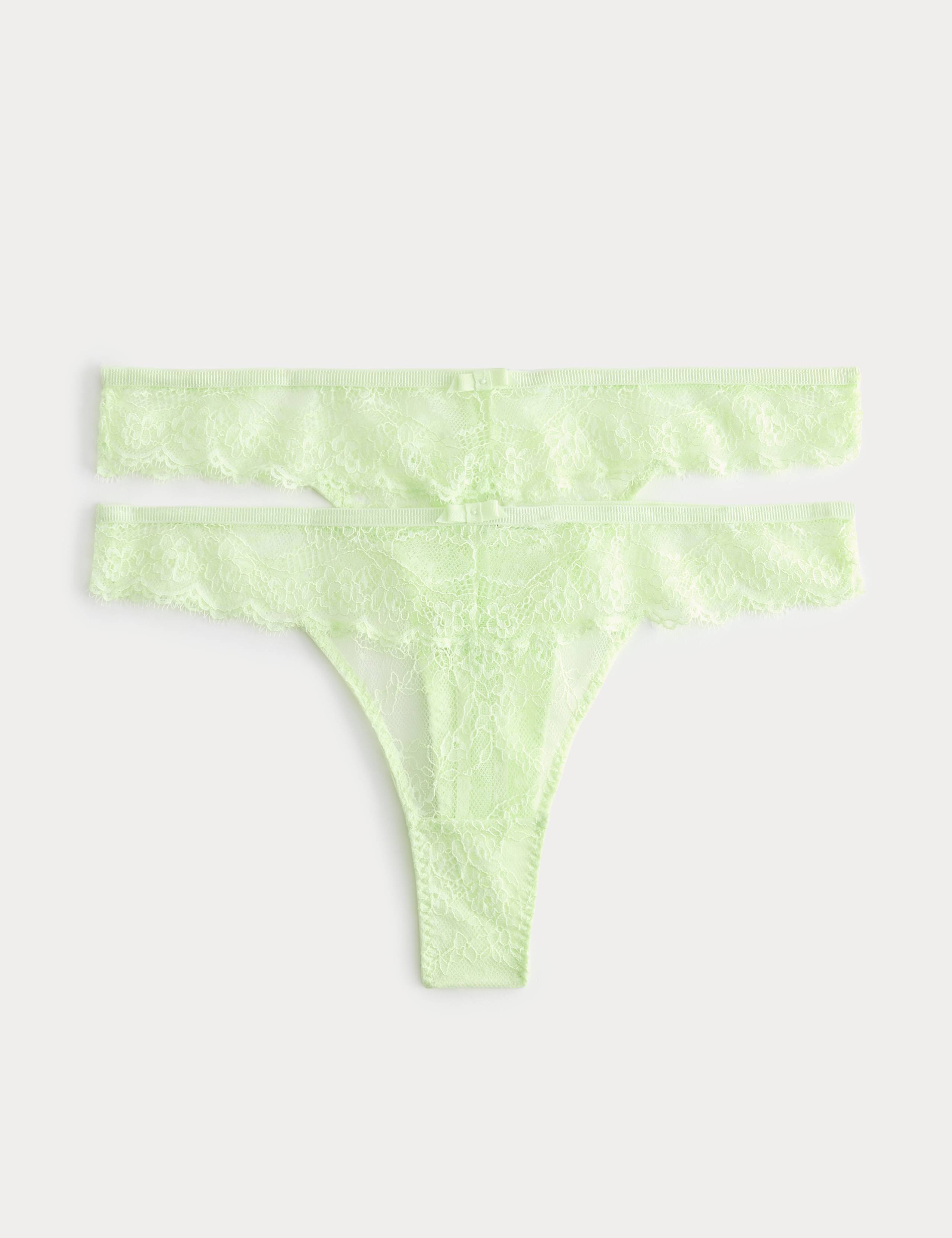 2 Pack Ida Lace Thongs
