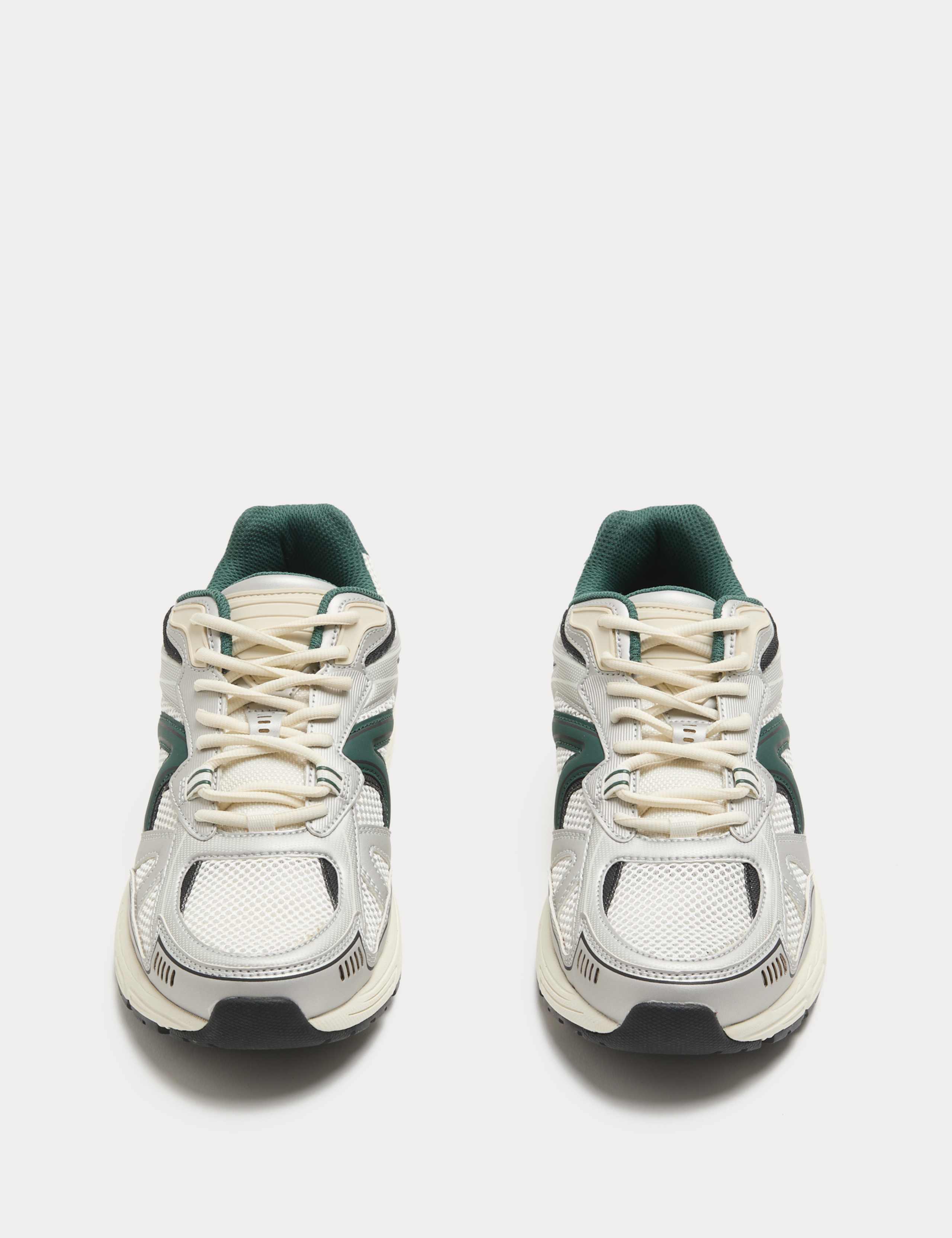 Lifestyle Mesh Mix Lace up Trainers