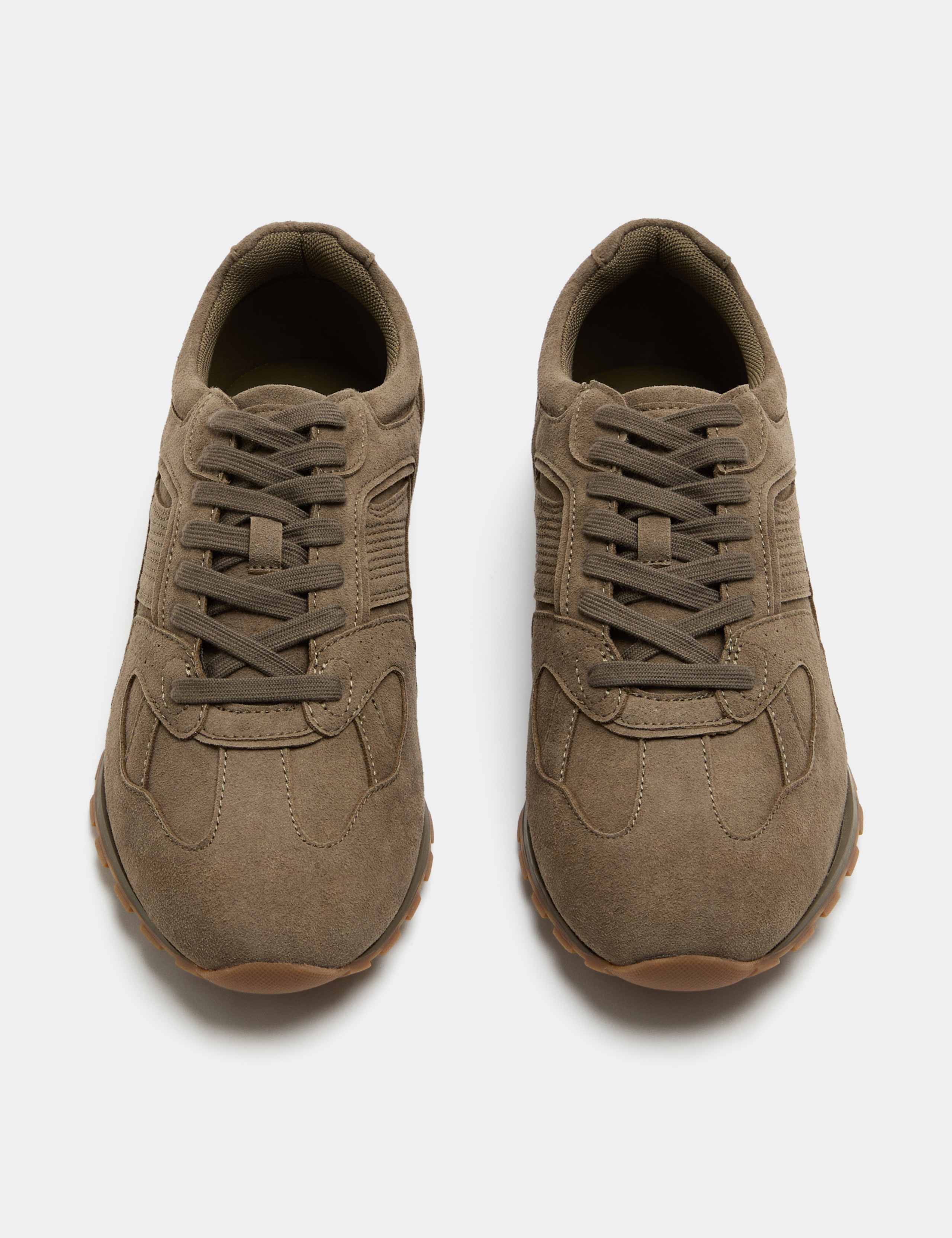 Slim Lace Up Runner Trainers