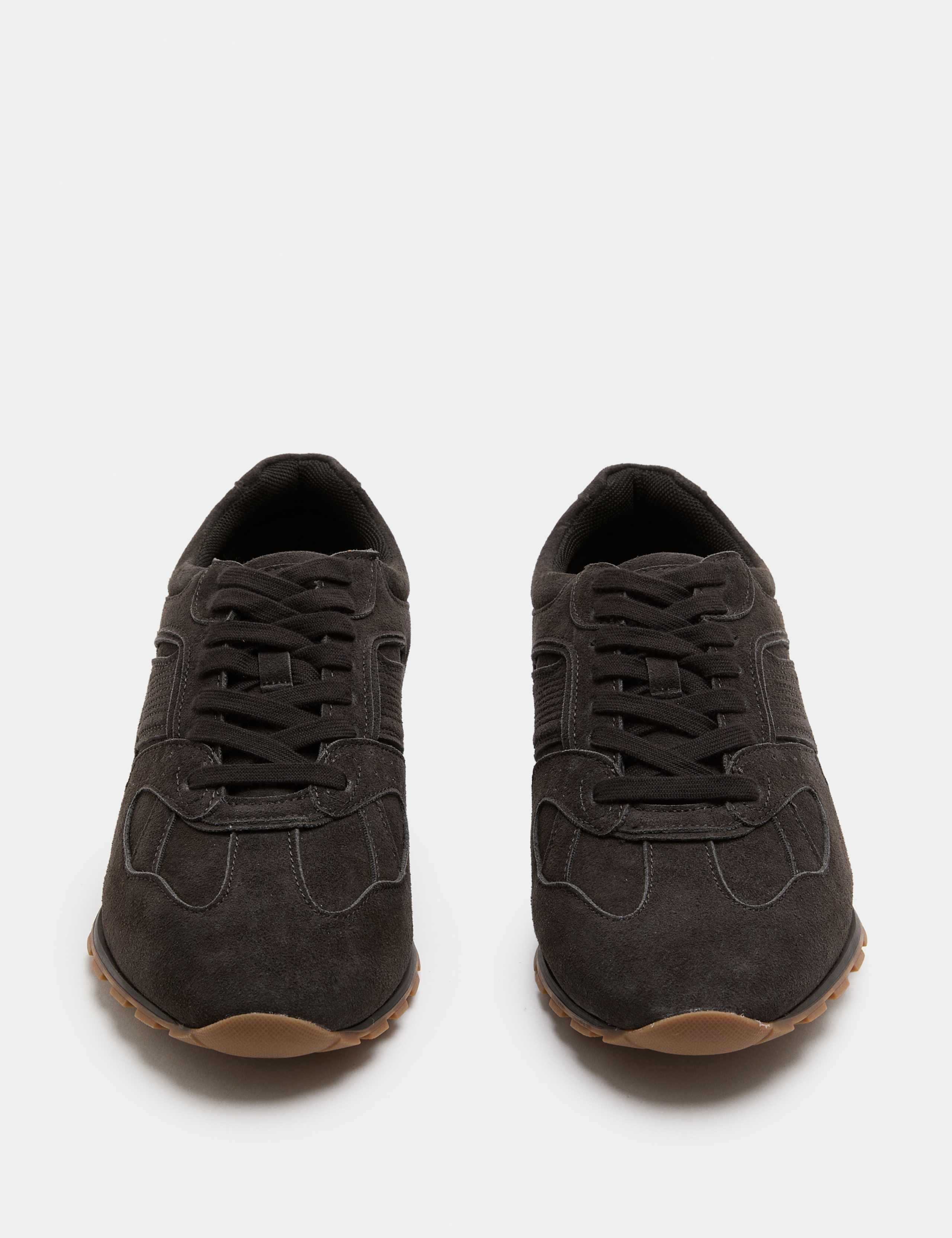 Slim Lace Up Runner Trainers