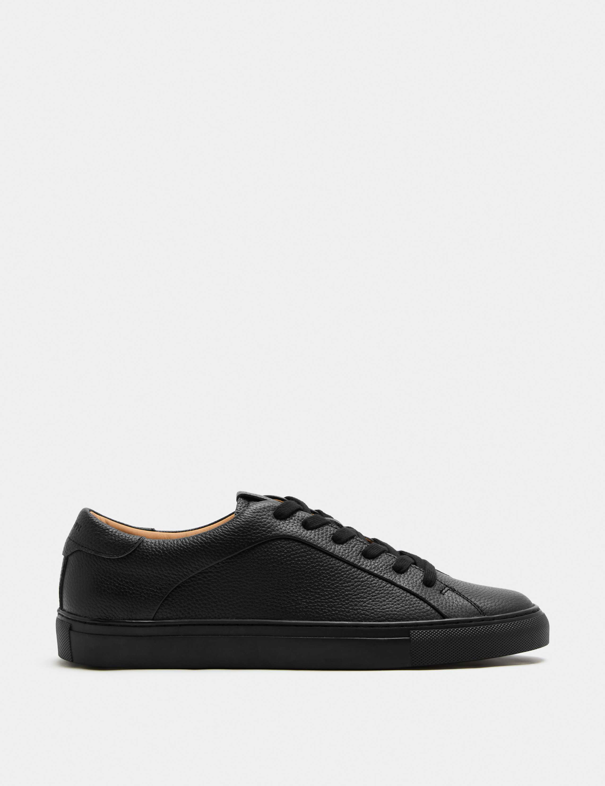 Leather Cupsole Trainers with Freshfeet™