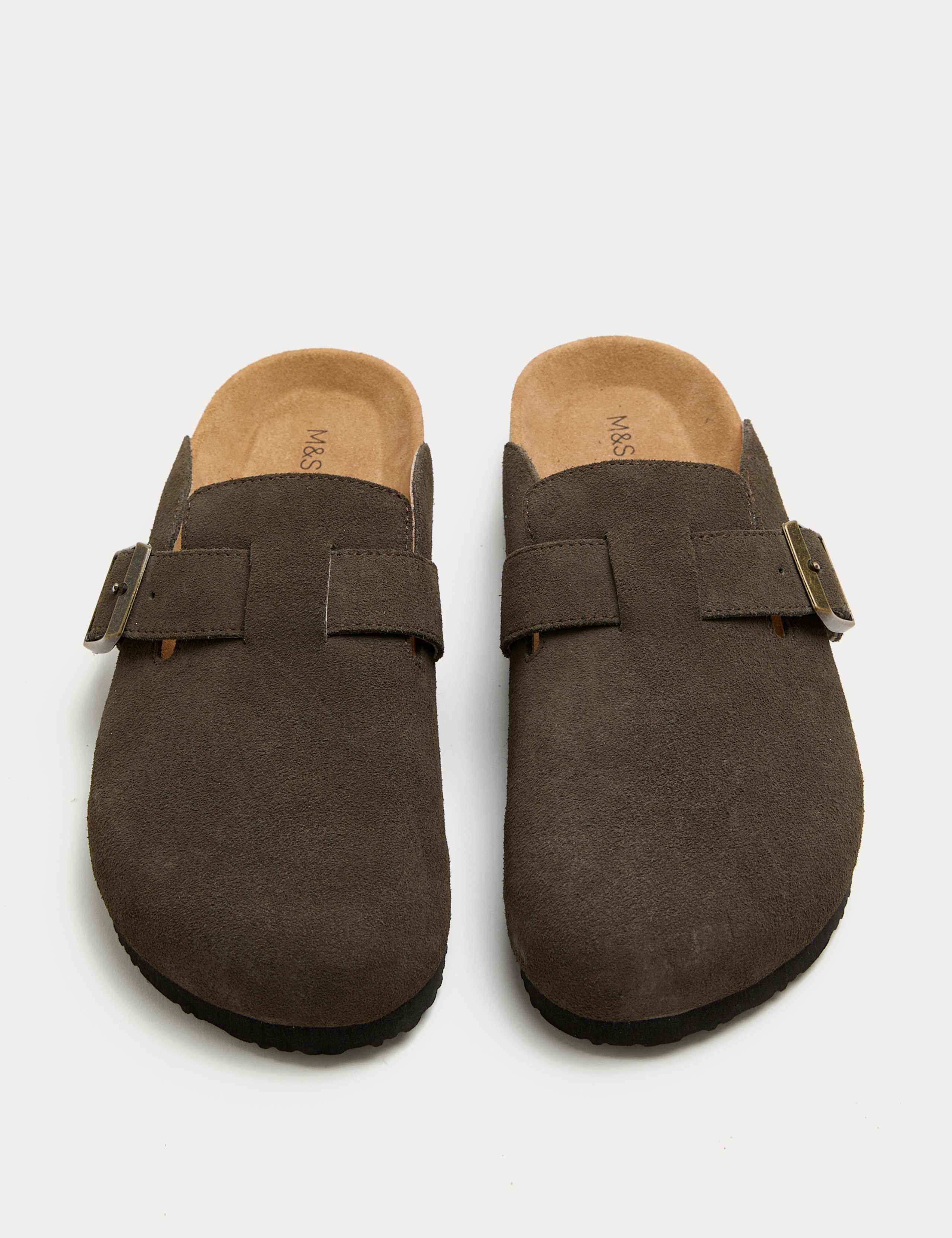 Suede Corkbed Mule