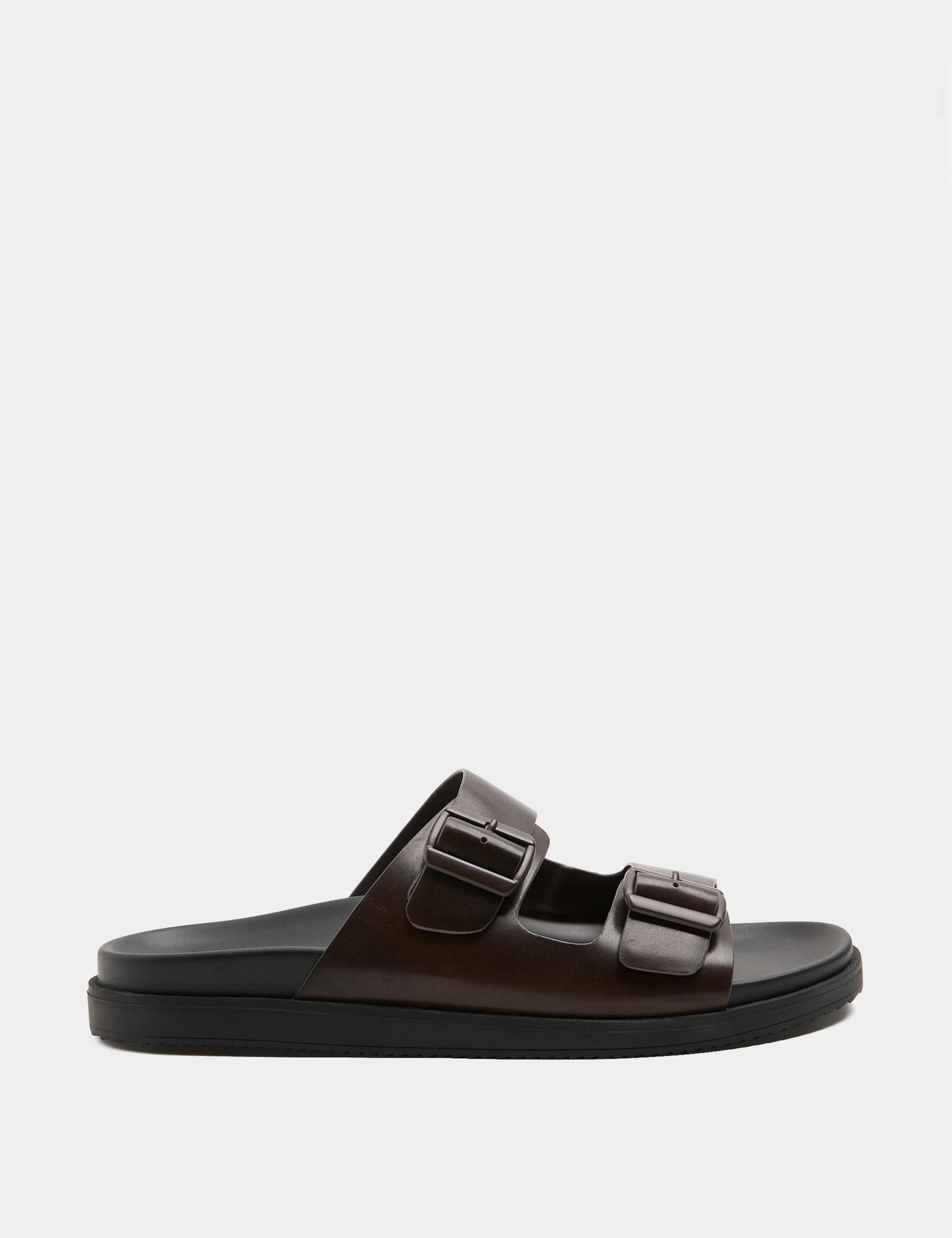 Leather 2 Strap Sandals