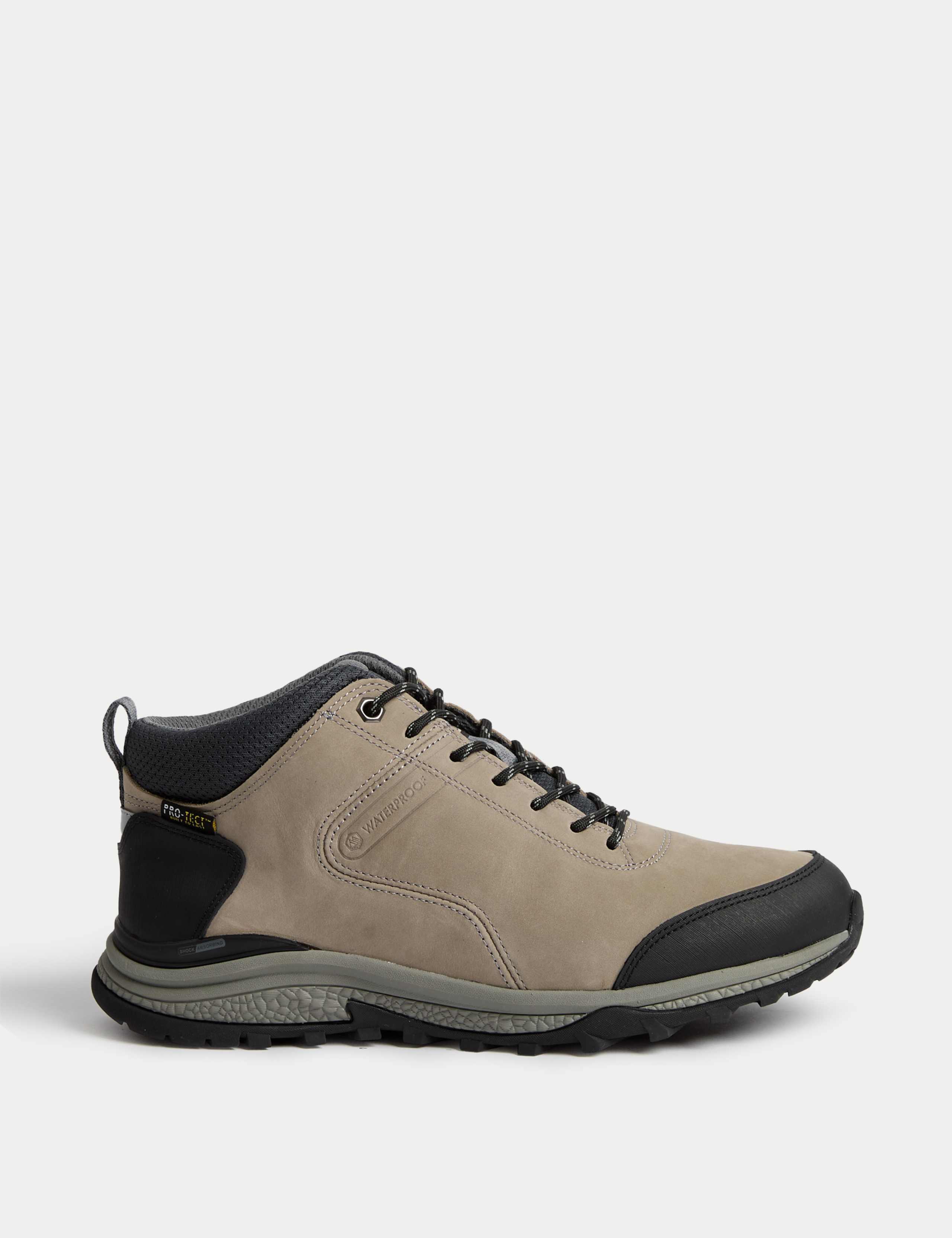 Leather Waterproof Chukka Walking Boots