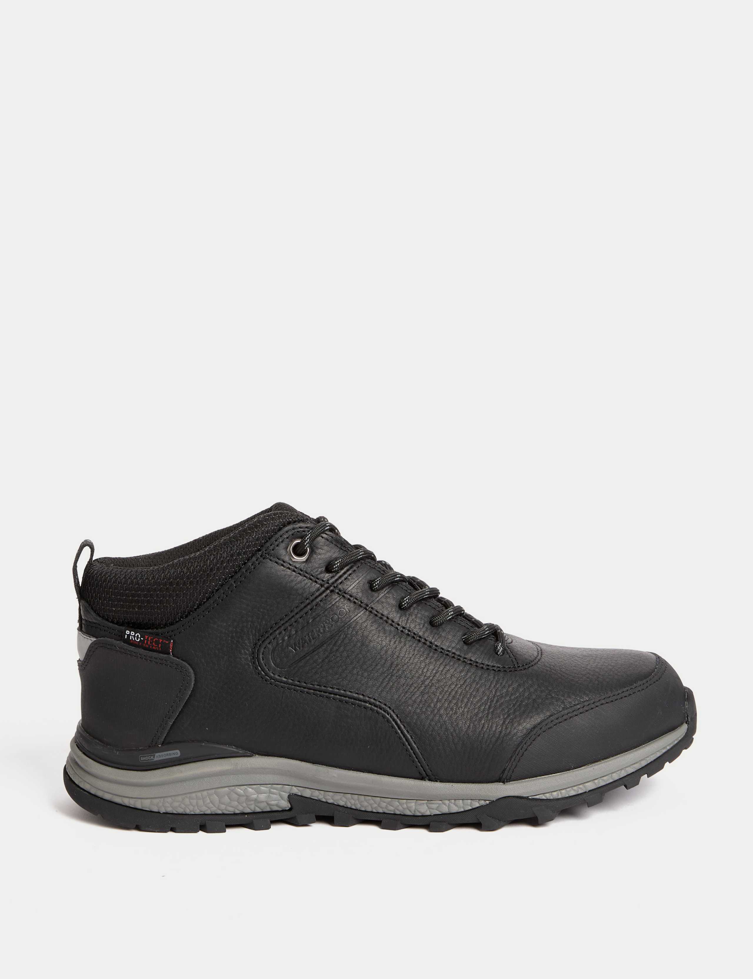 Leather Waterproof Walking Chukka Boots