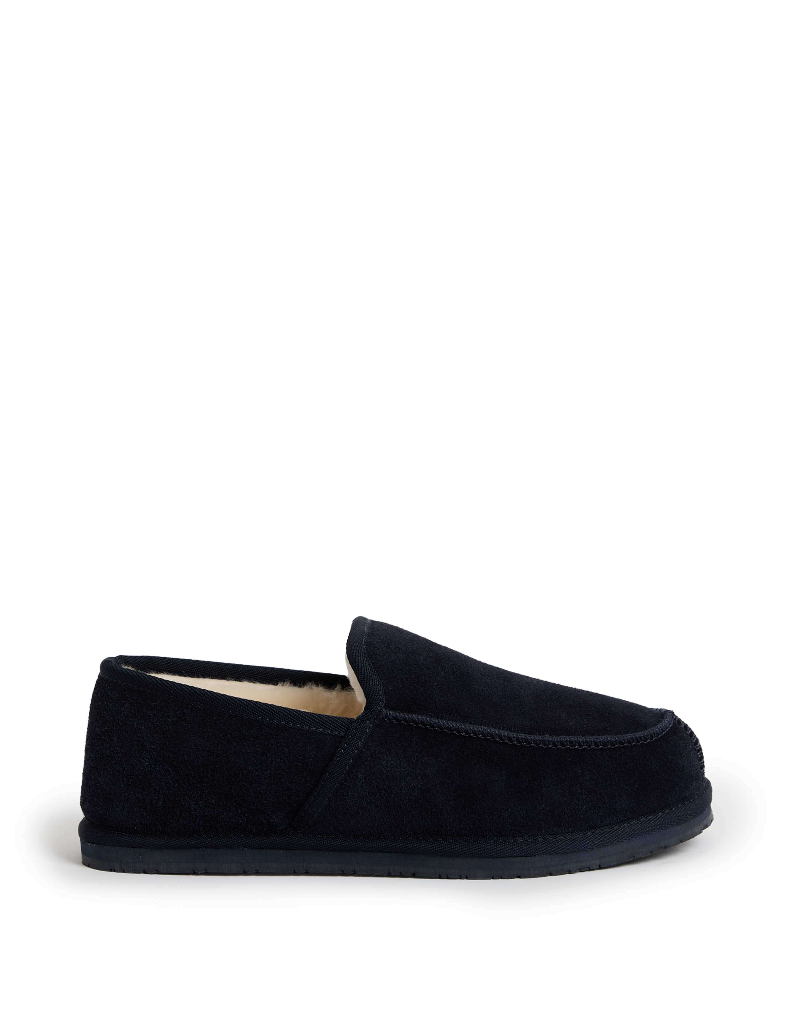 Suede Moccasin Slippers with Freshfeet™