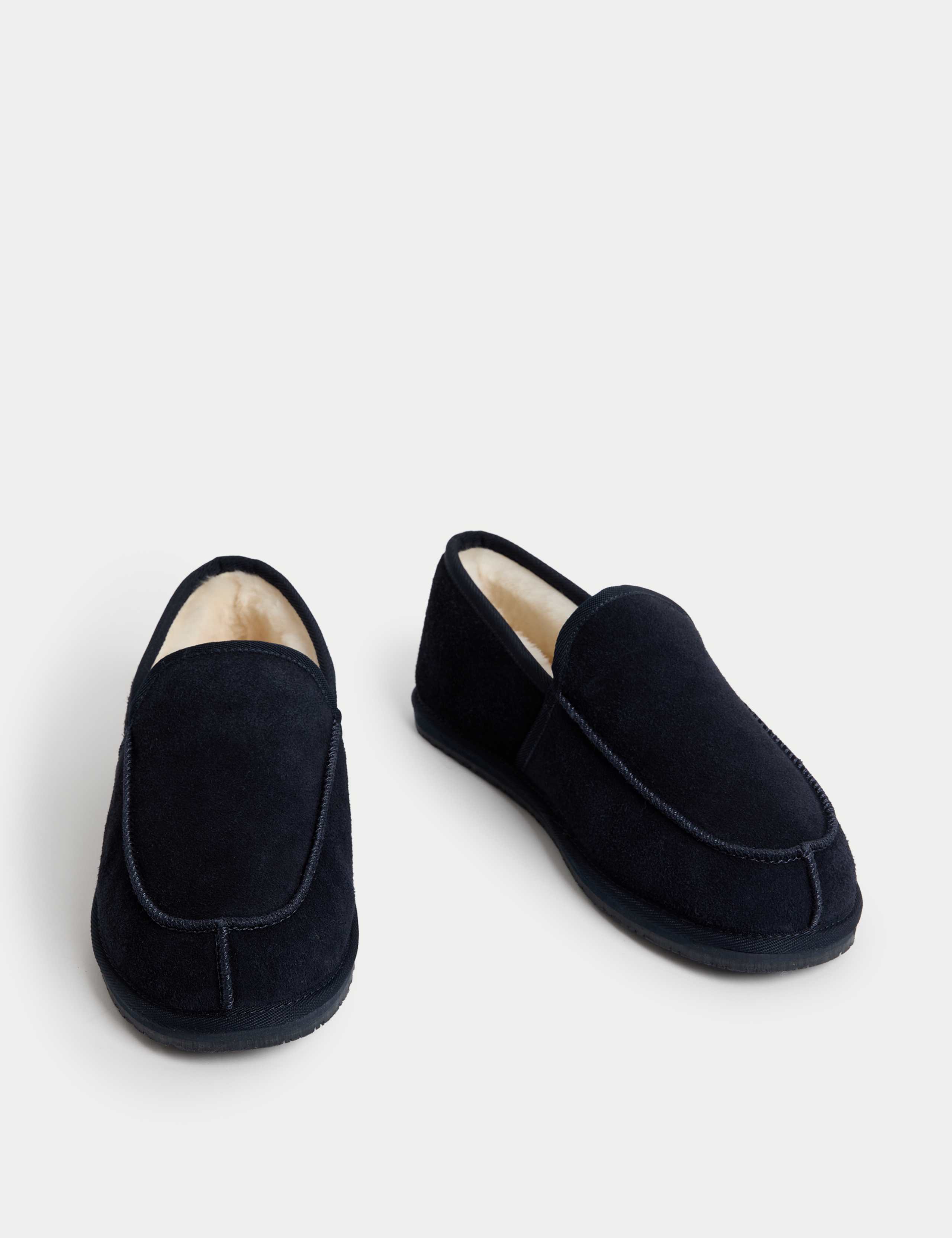 Suede Moccasin Slippers with Freshfeet™