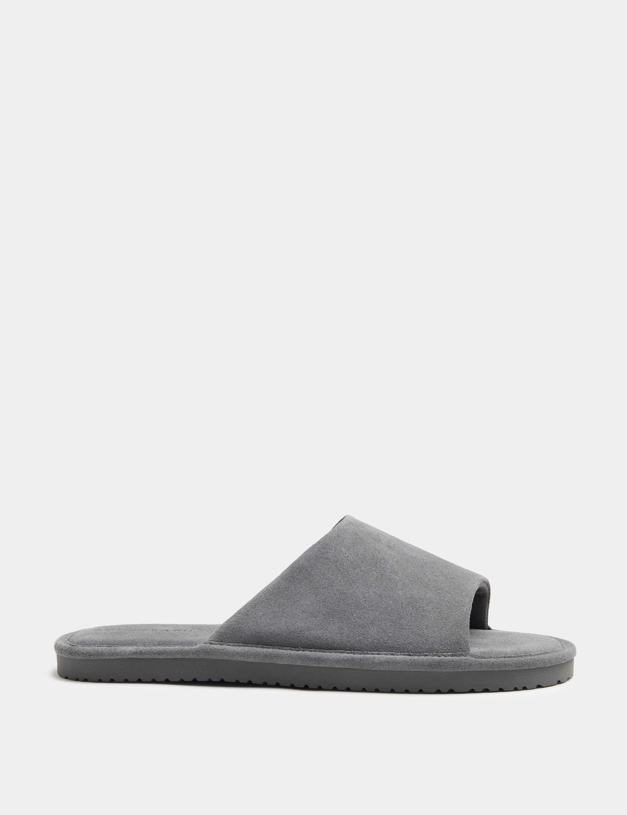 Suede Sliders
