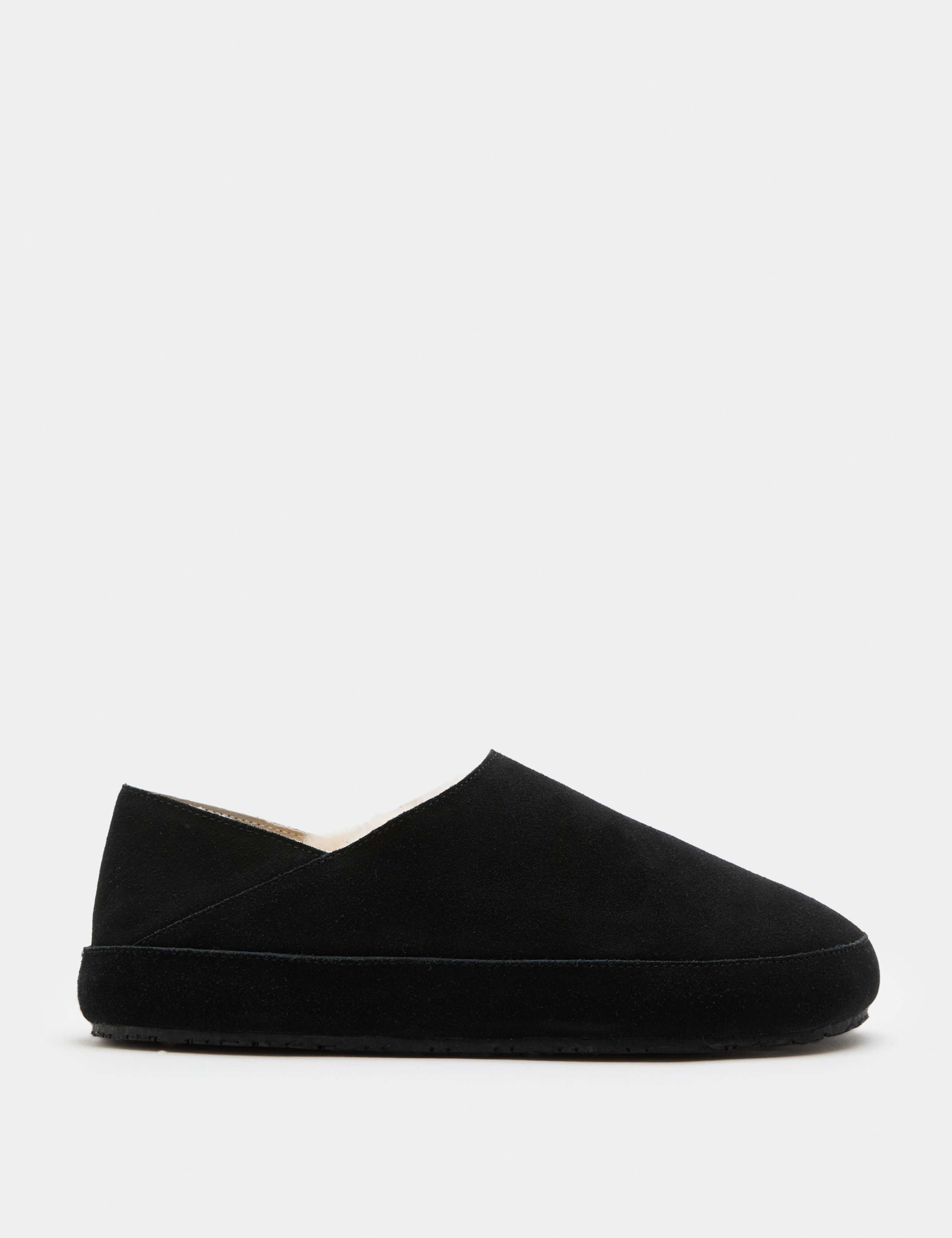 Suede Mule Slippers with Freshfeet™