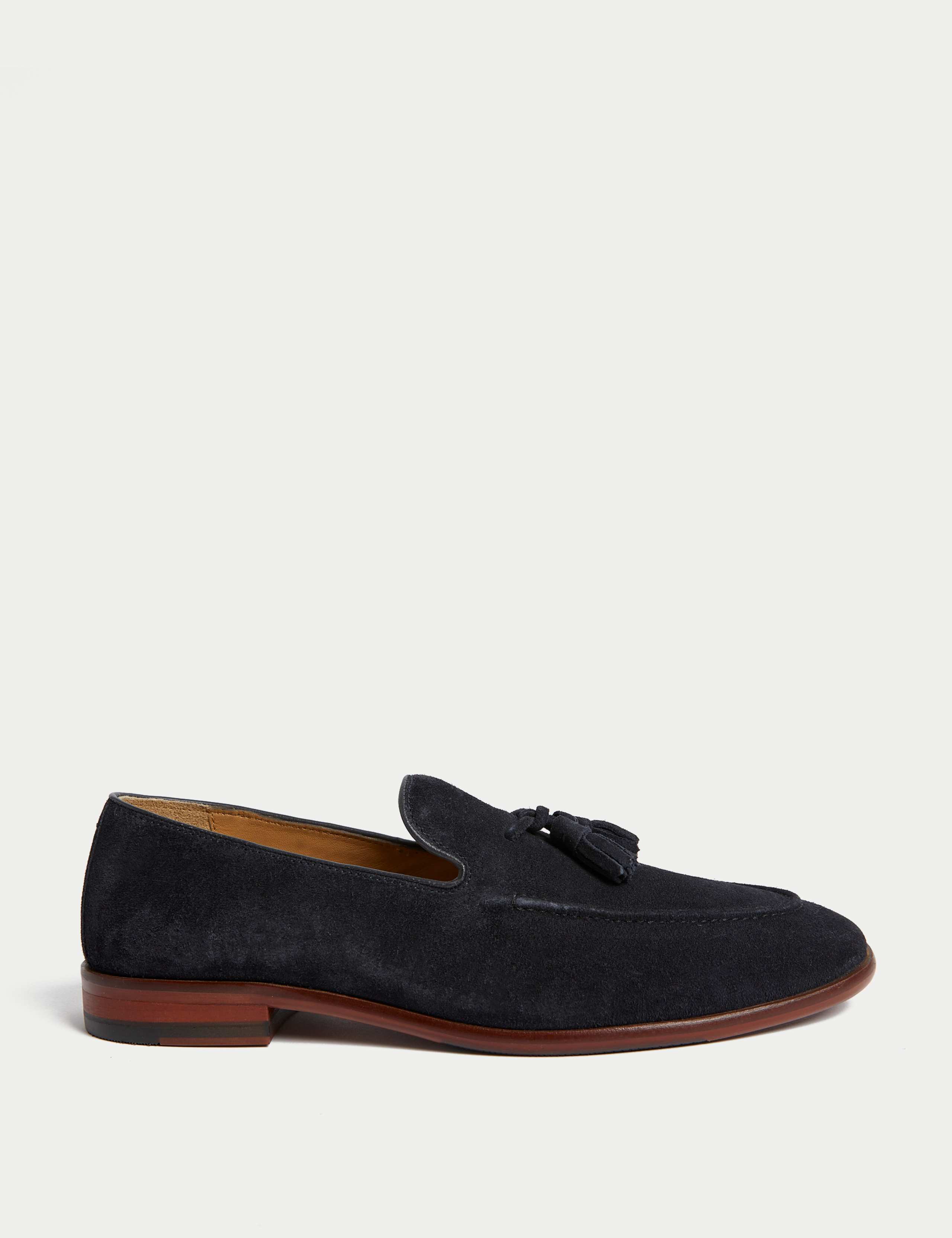 Suede Loafers