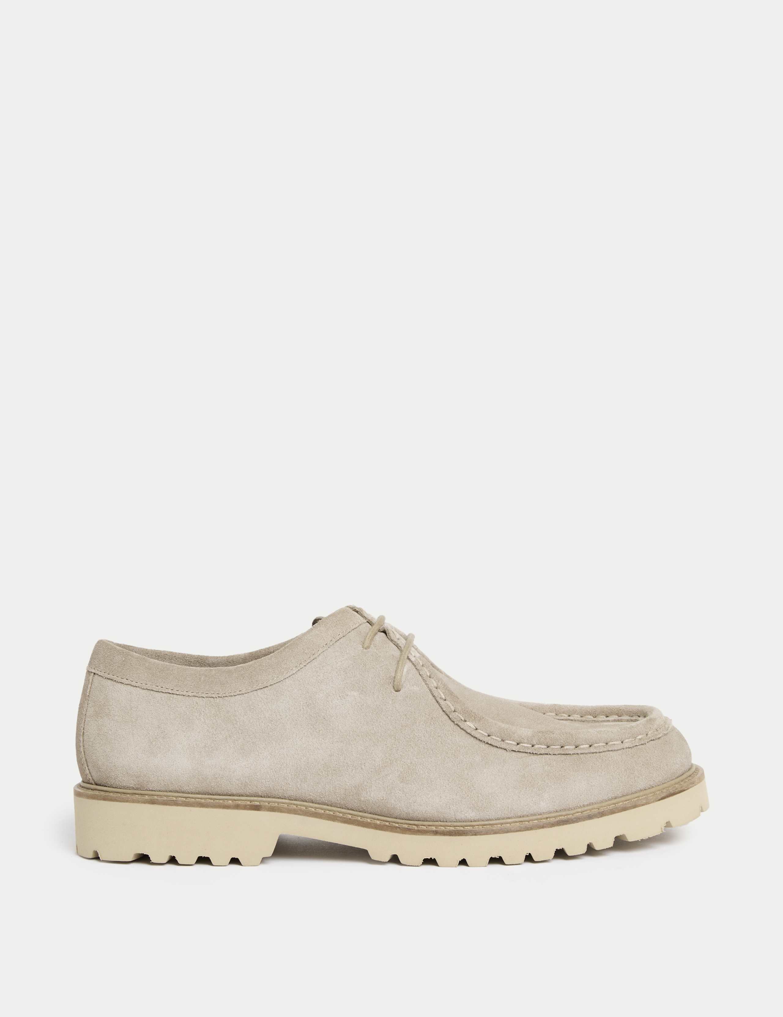Suede Cleated Loafers