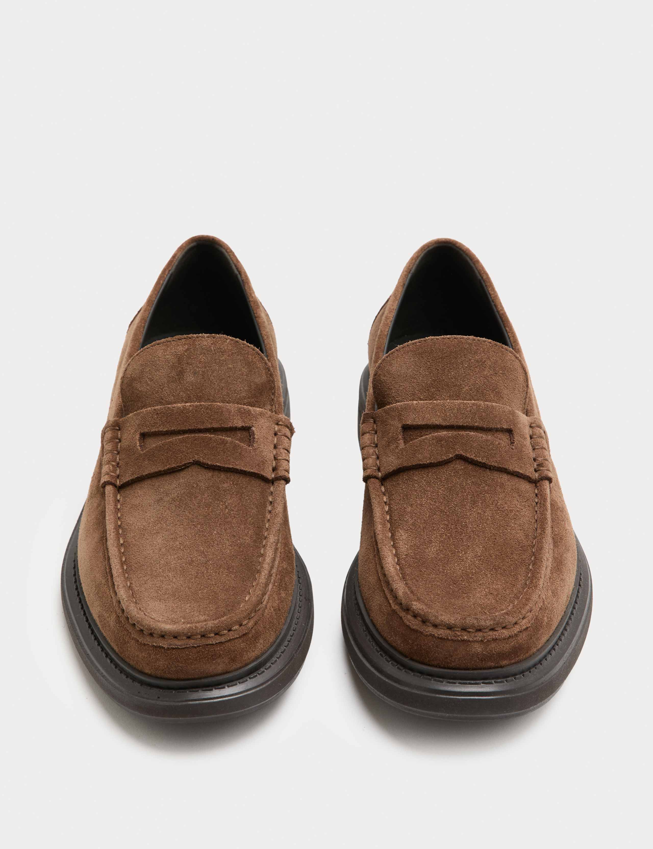 Suede Loafers