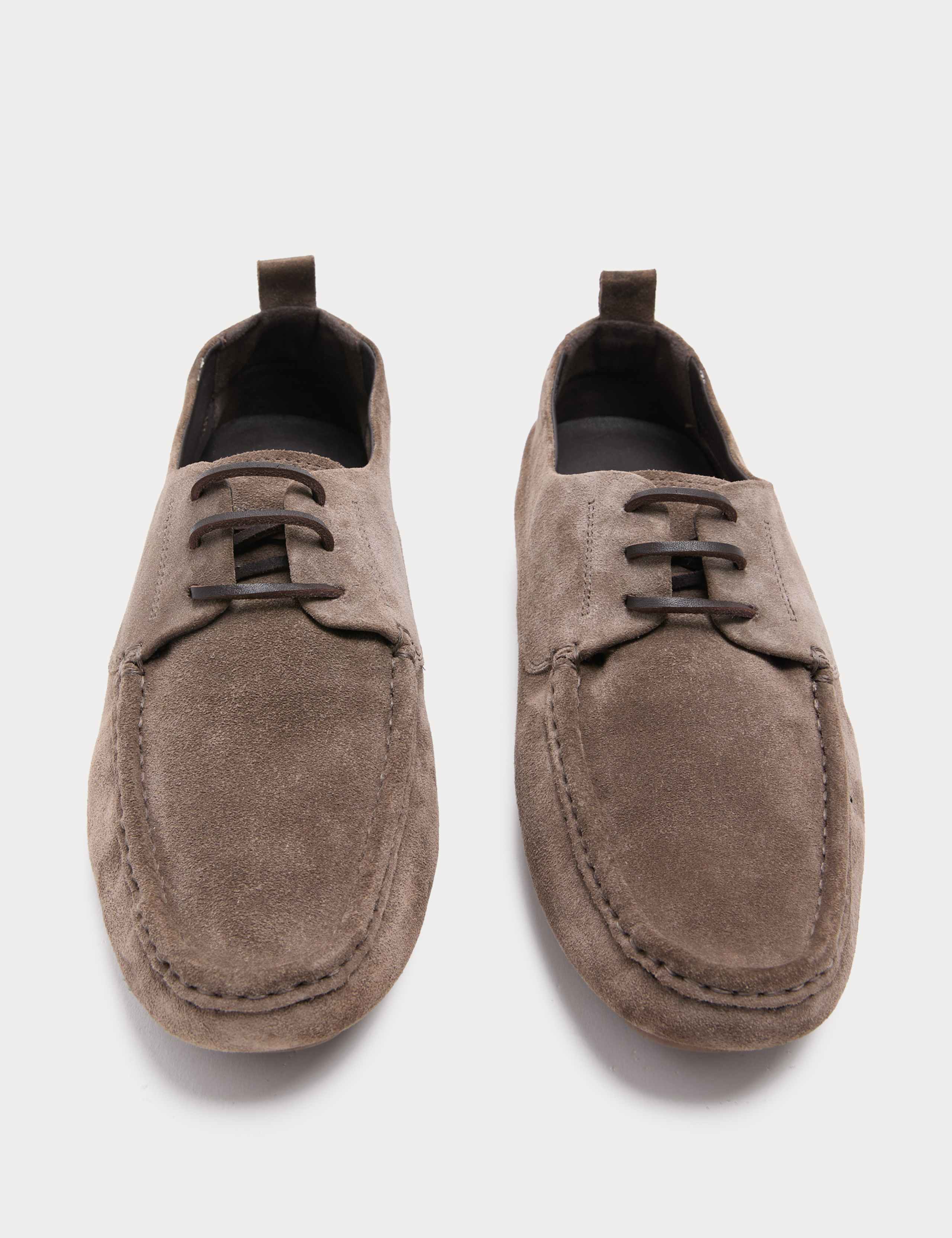 Autograph Suede Lace Up Driver Loafers