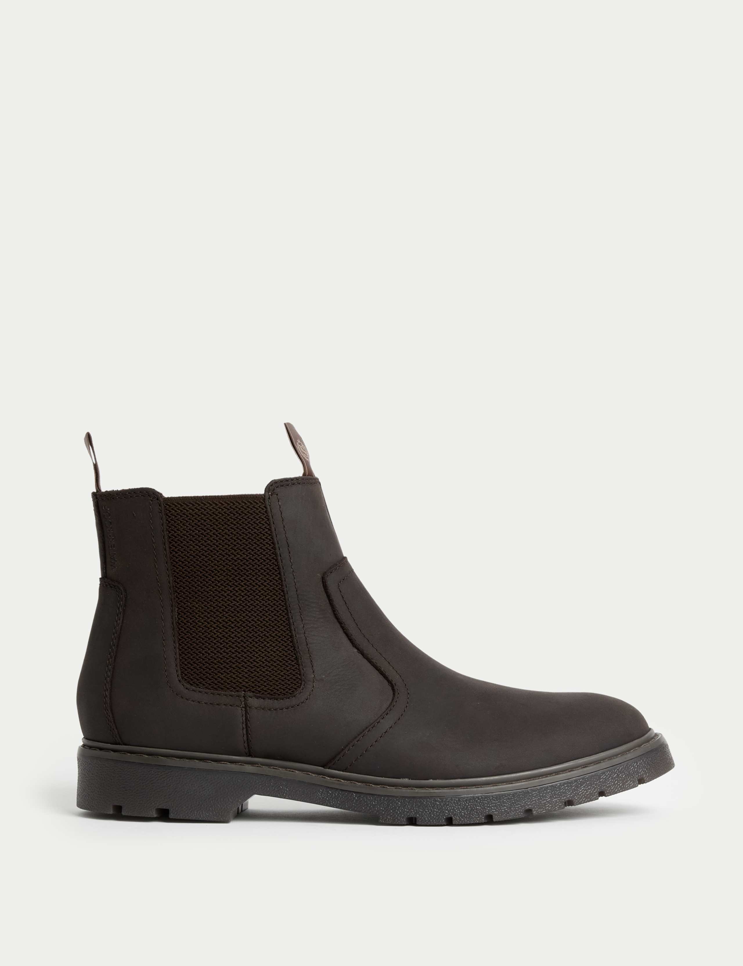 Waterproof Nubuck Chelsea Boots