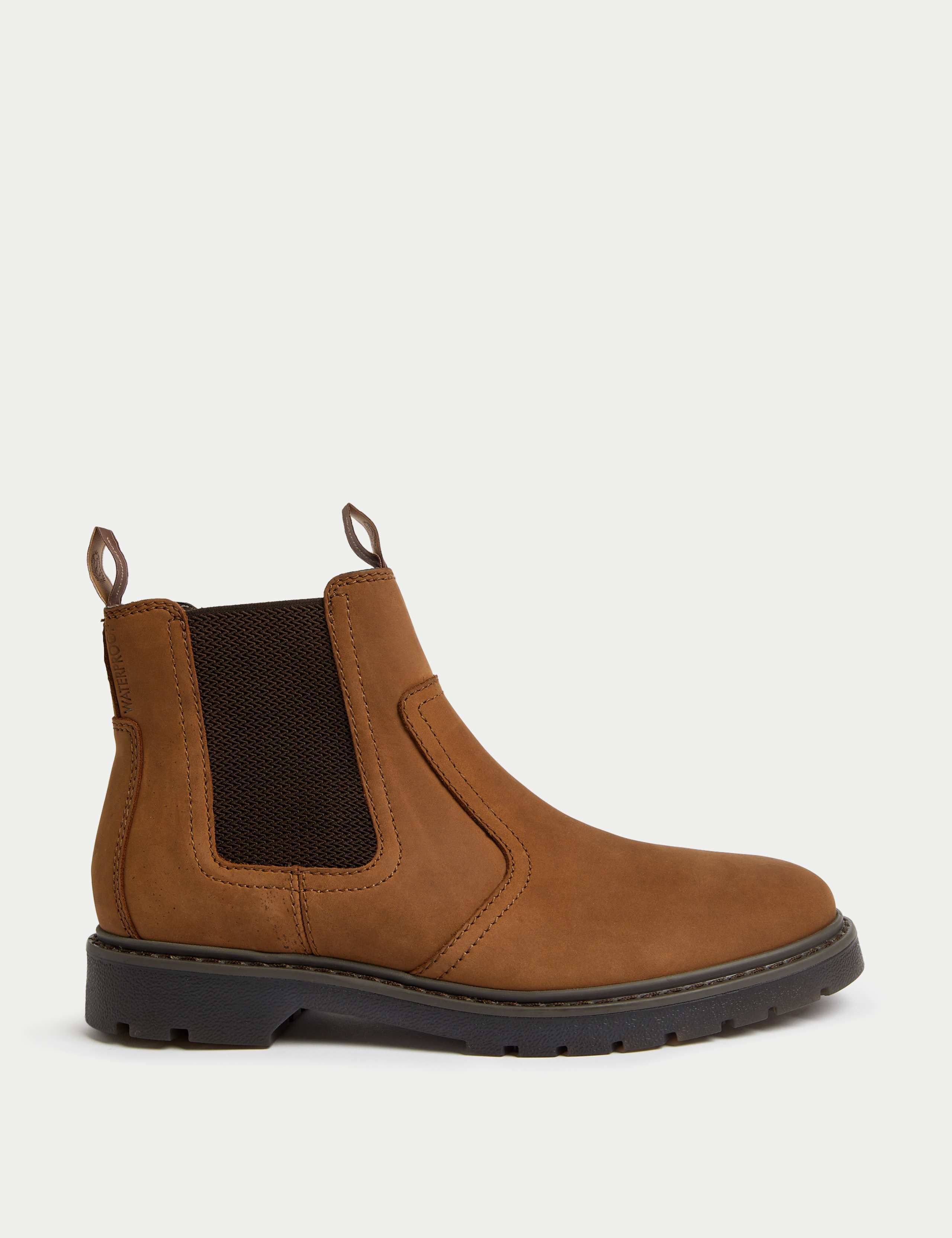Waterproof Nubuck Chelsea Boots