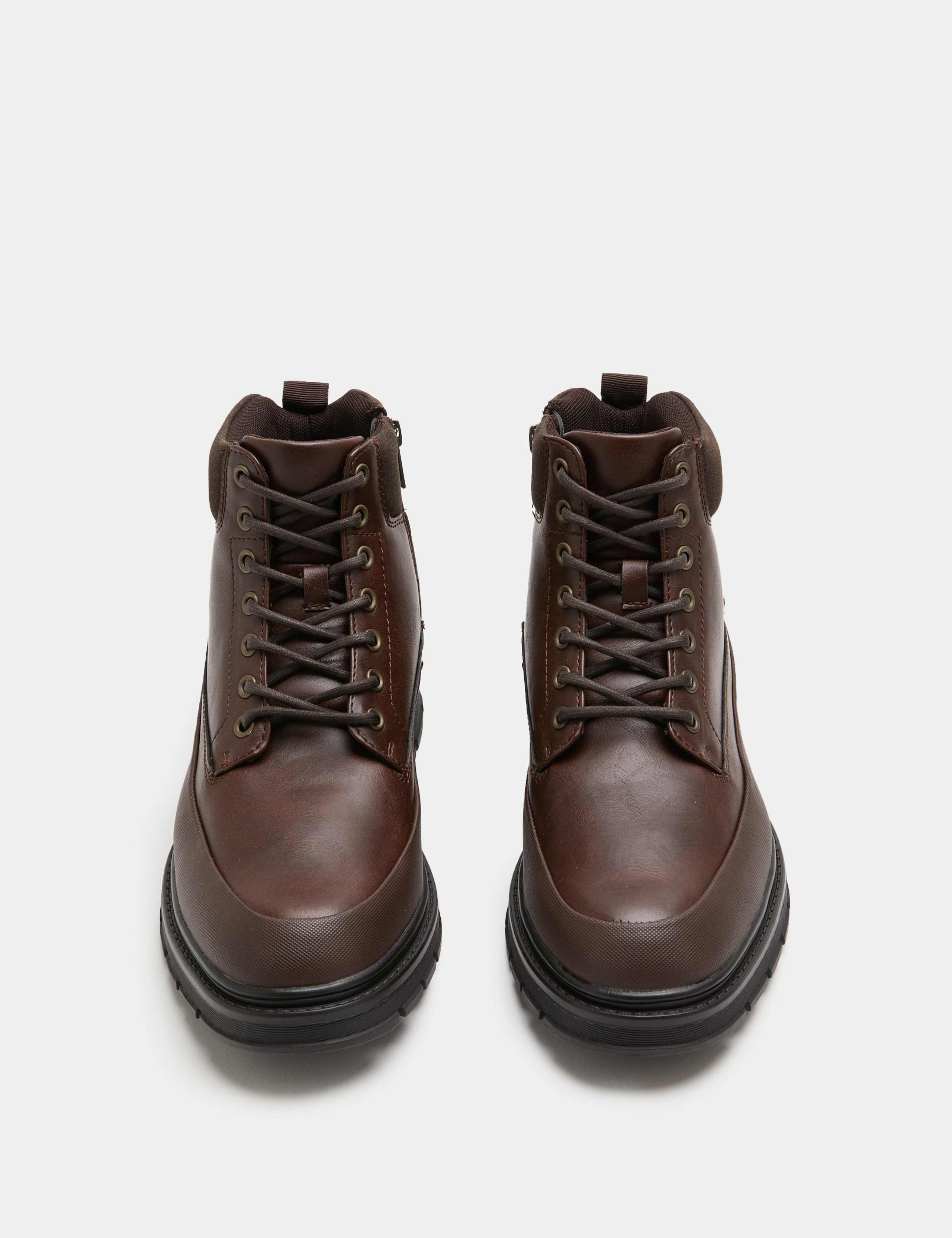 Side Zip Military Boots