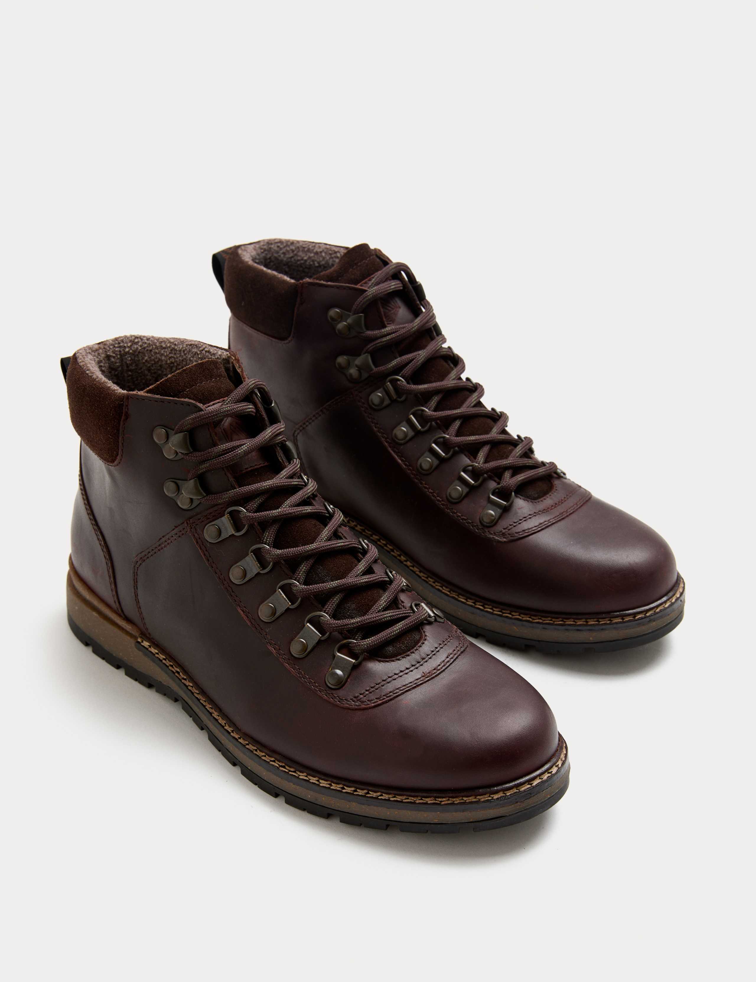 Leather Waterproof Casual Boots