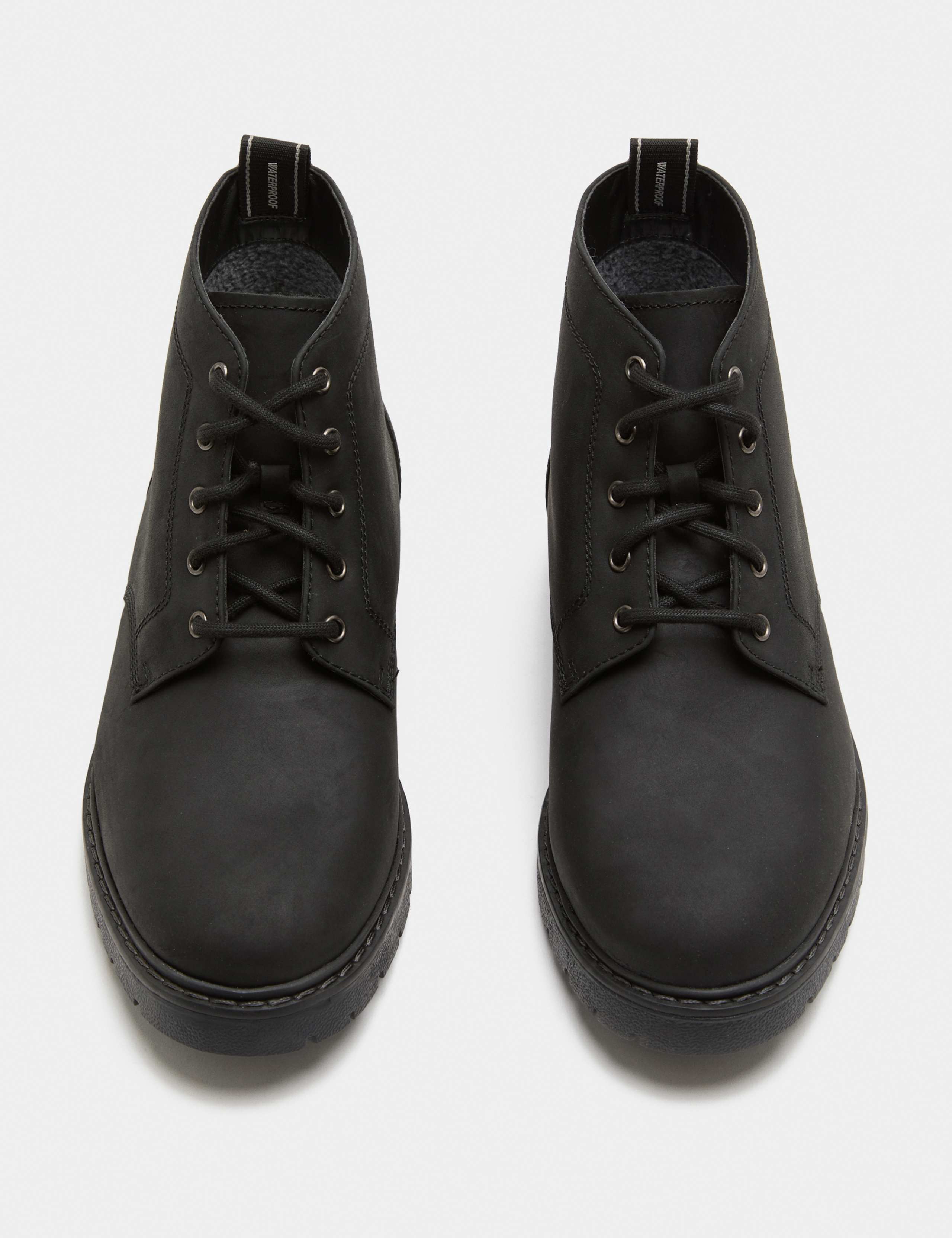 Waterproof Nubuck Lace Up Boots