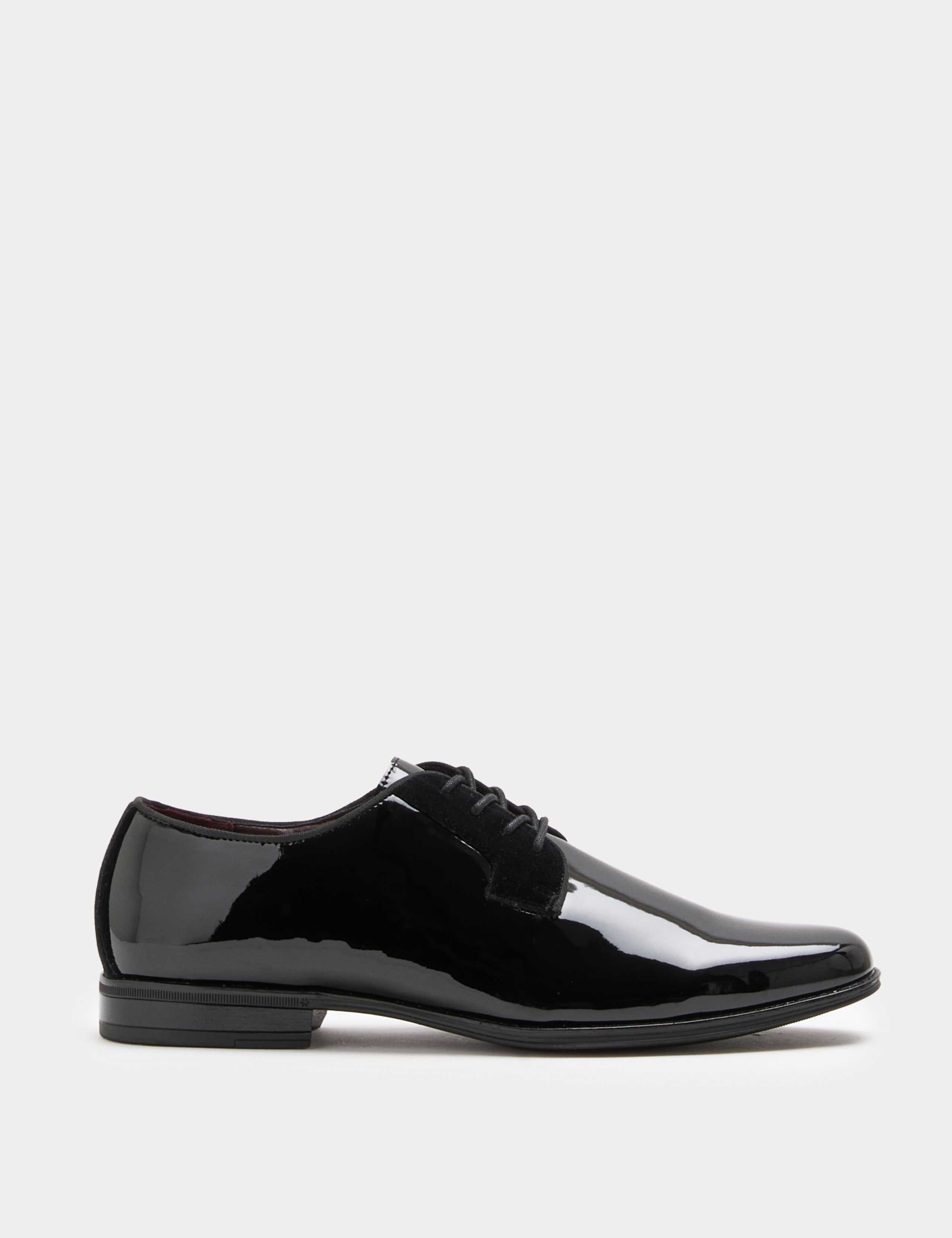 Patent Derby Shoes