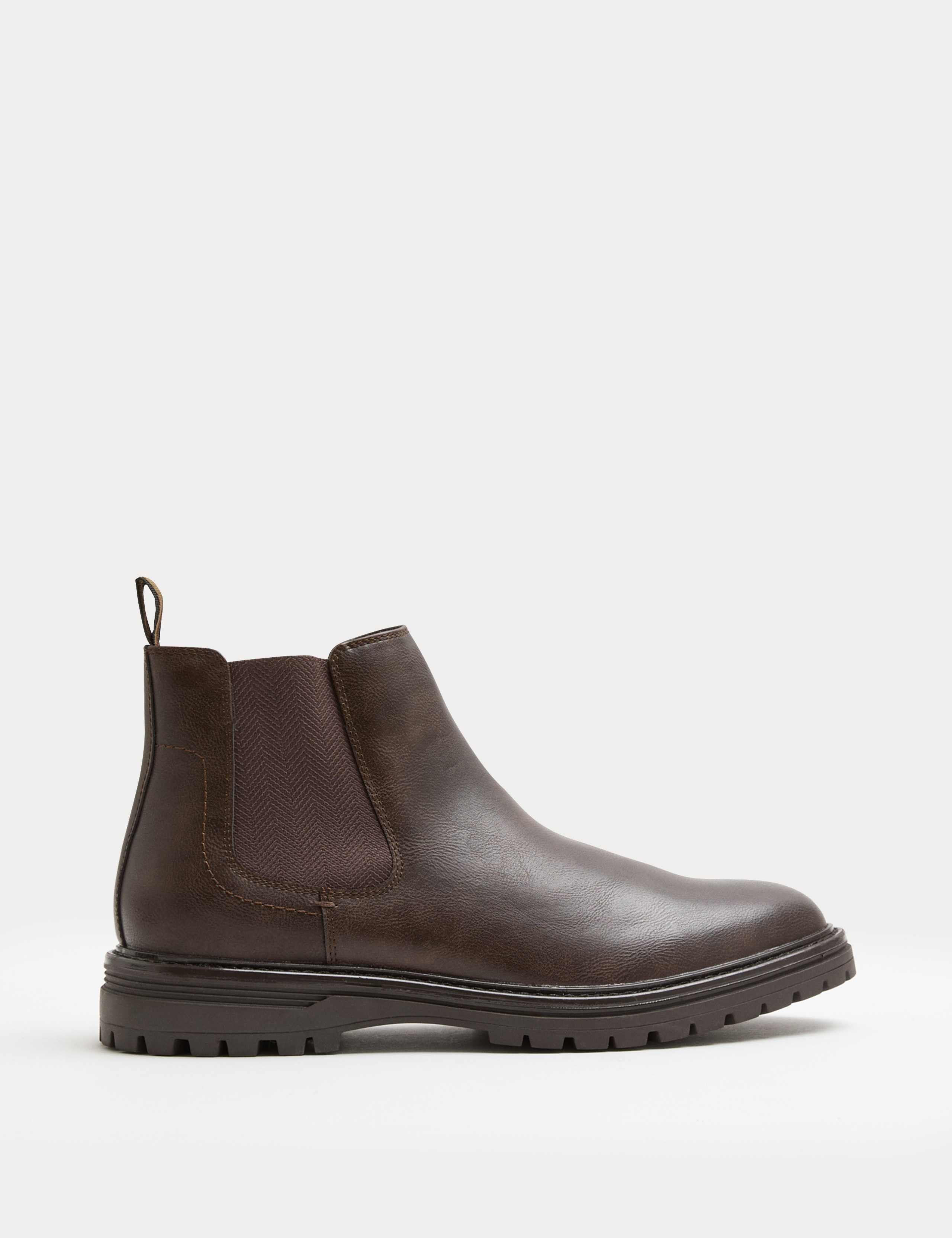 Cleated Chelsea Boots