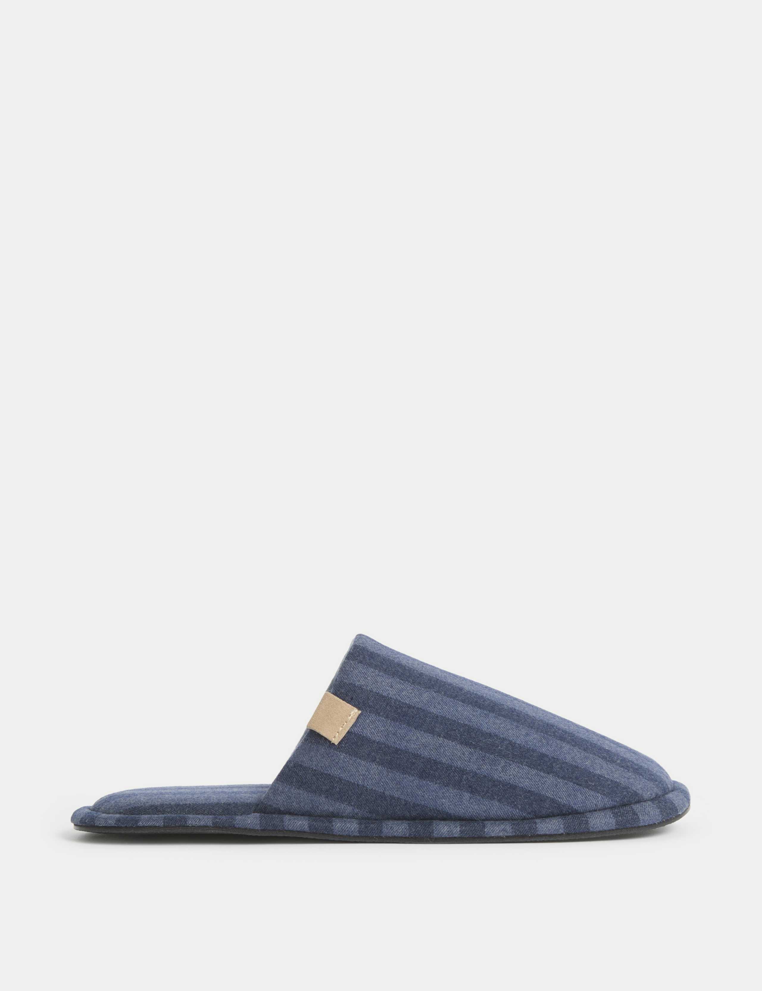 Striped Mule Slippers with Freshfeet™