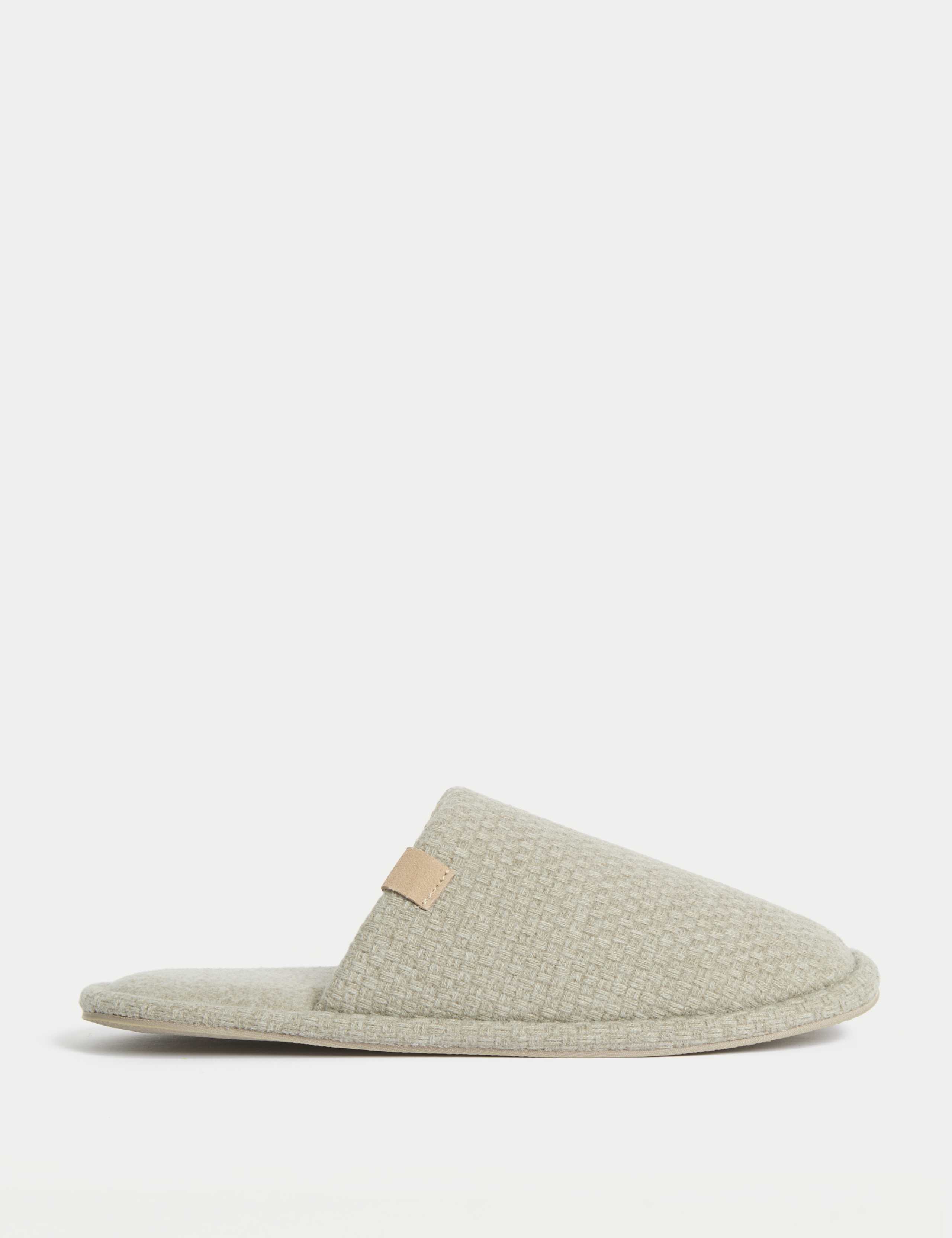 Textured Mule Slippers with Freshfeet™