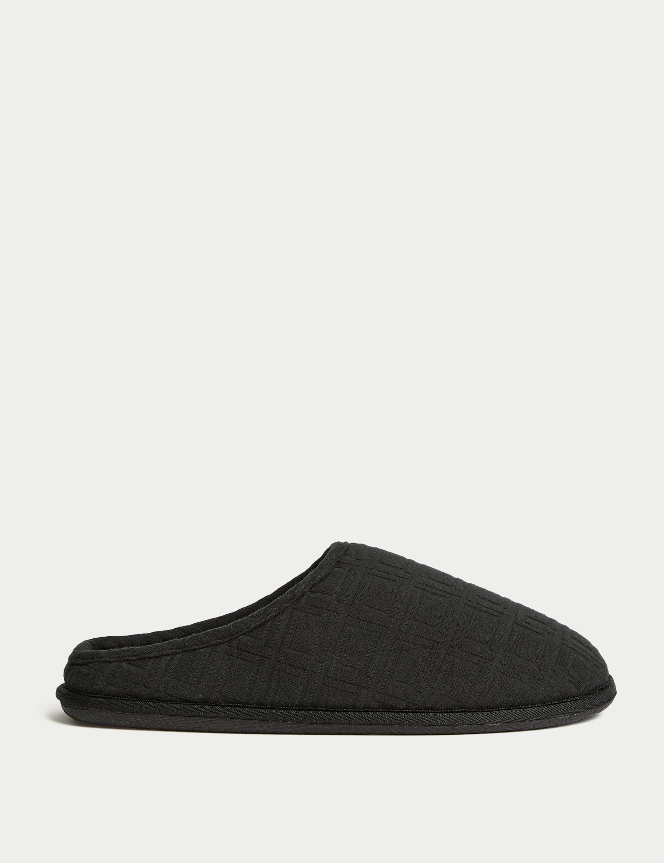 Jacquard Mule Slippers with Freshfeet™