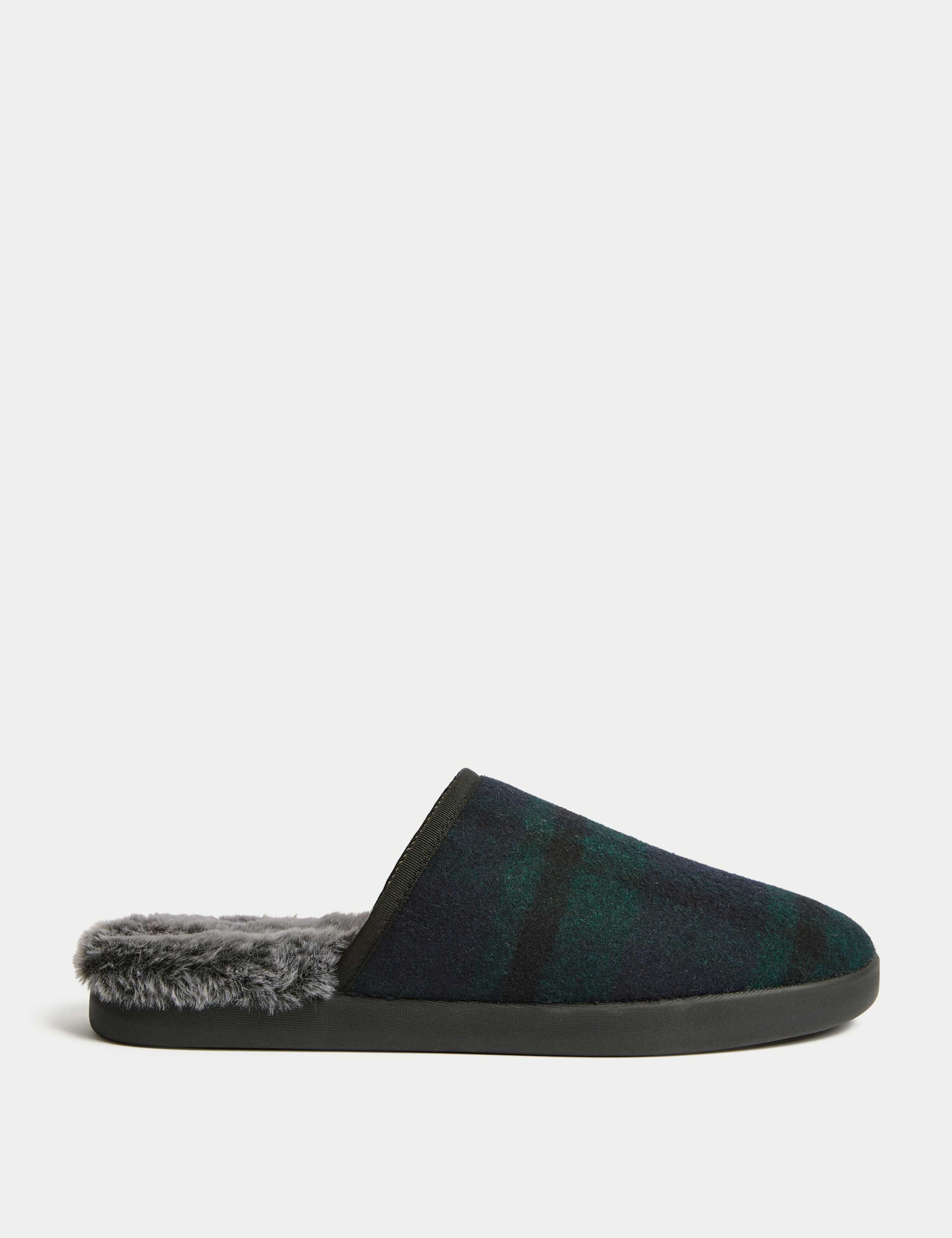Black Watch Check Mule