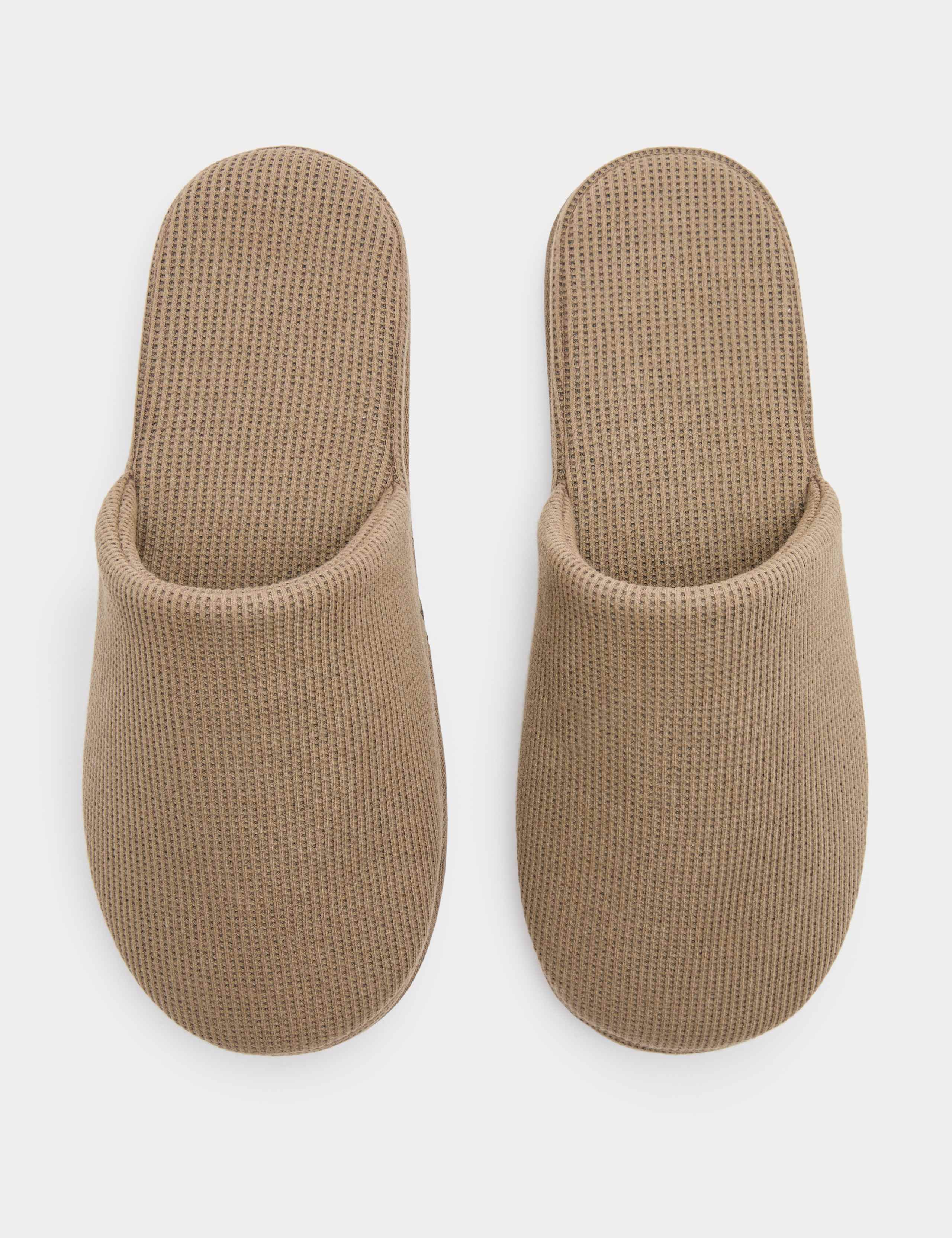 Micro Waffle Mule Slippers with Freshfeet™