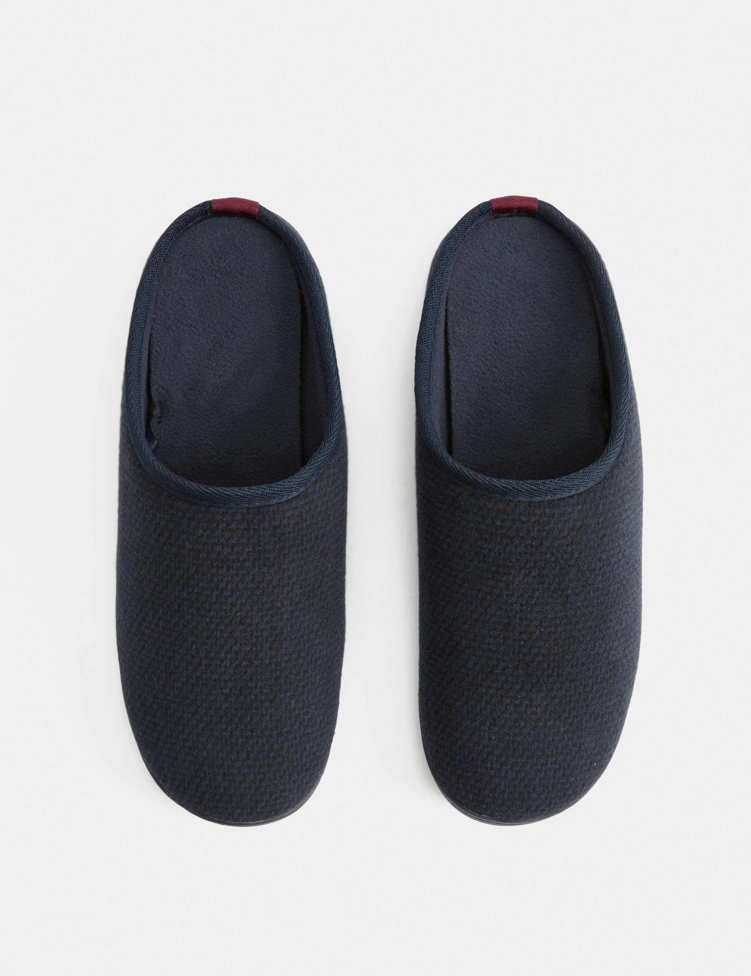 Textured Mule Slippers