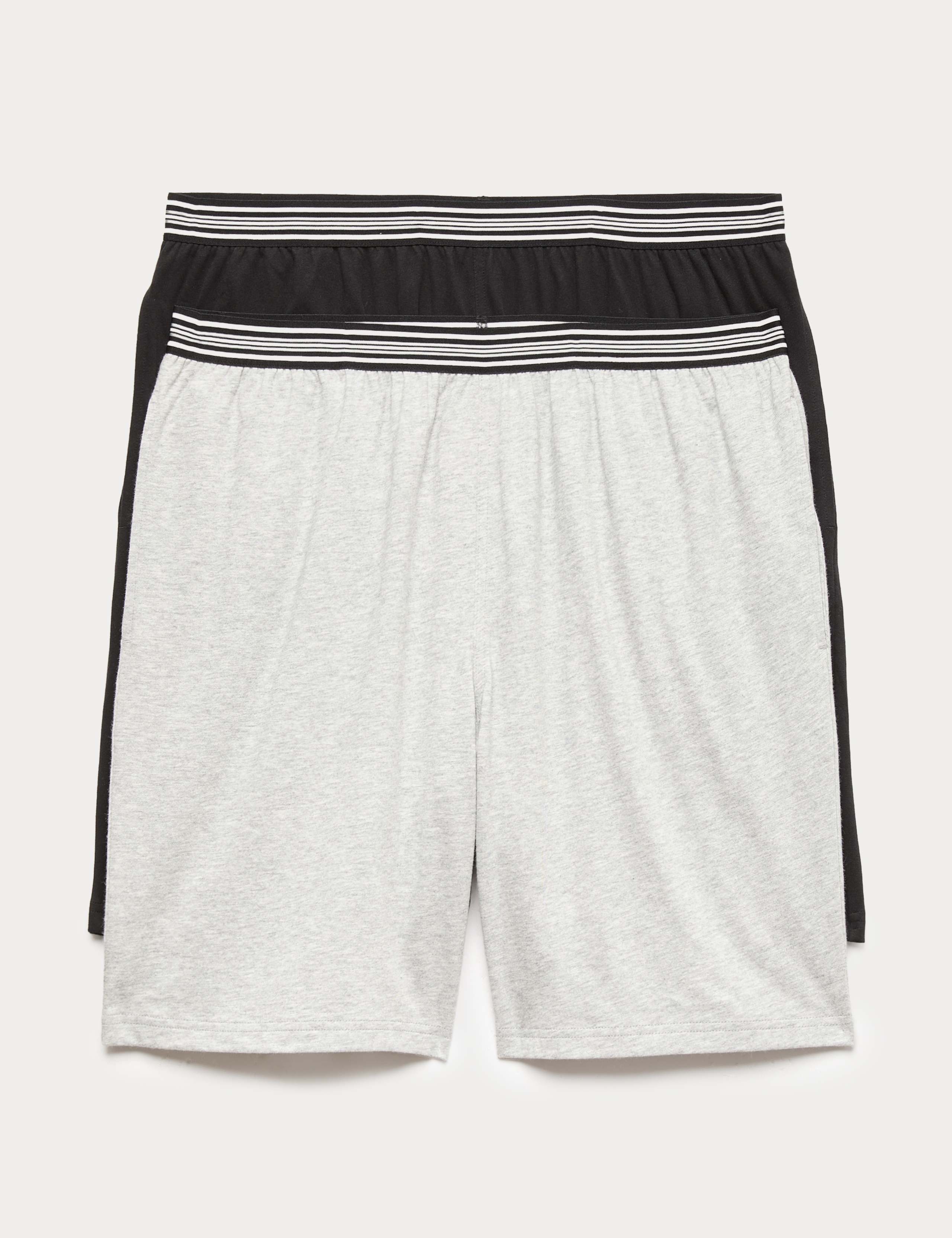 2-Pack Pure Cotton Jersey Pyjama Shorts