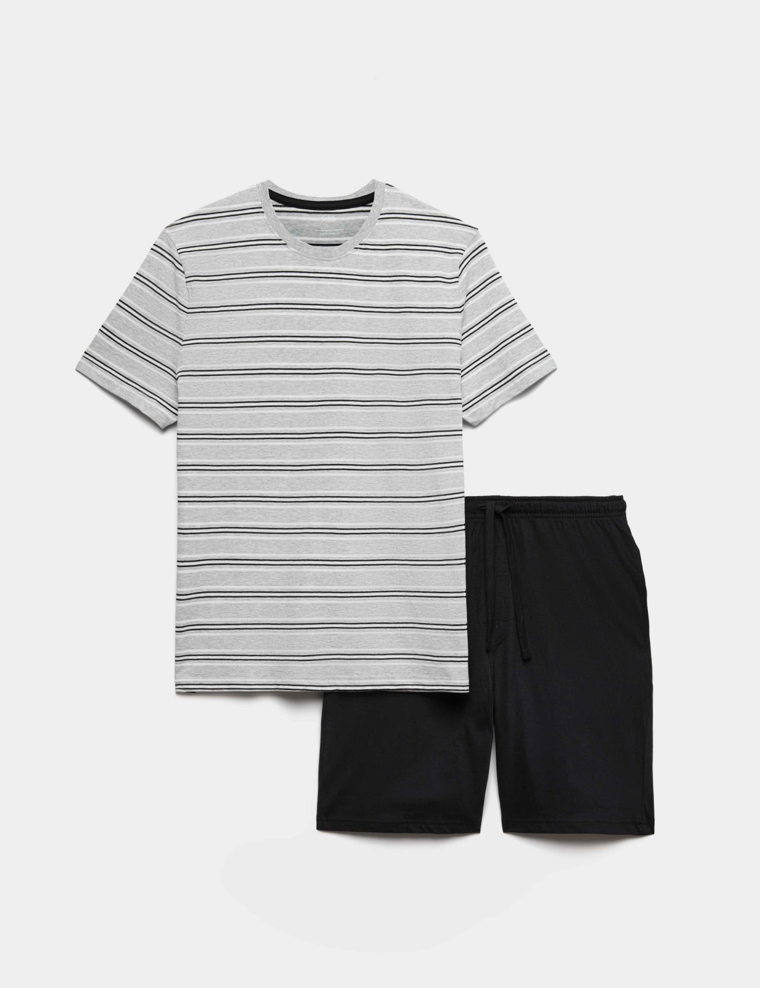 Pure Cotton Striped Pyjama Set