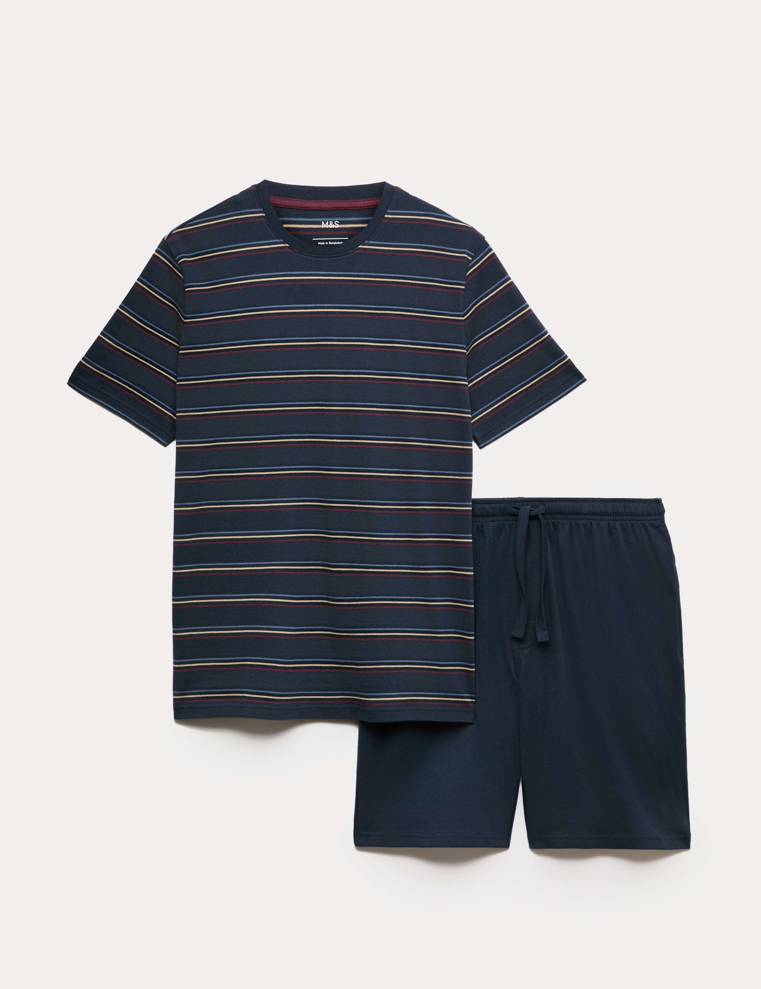 Pure Cotton Rainbow Stripe Pyjama Set