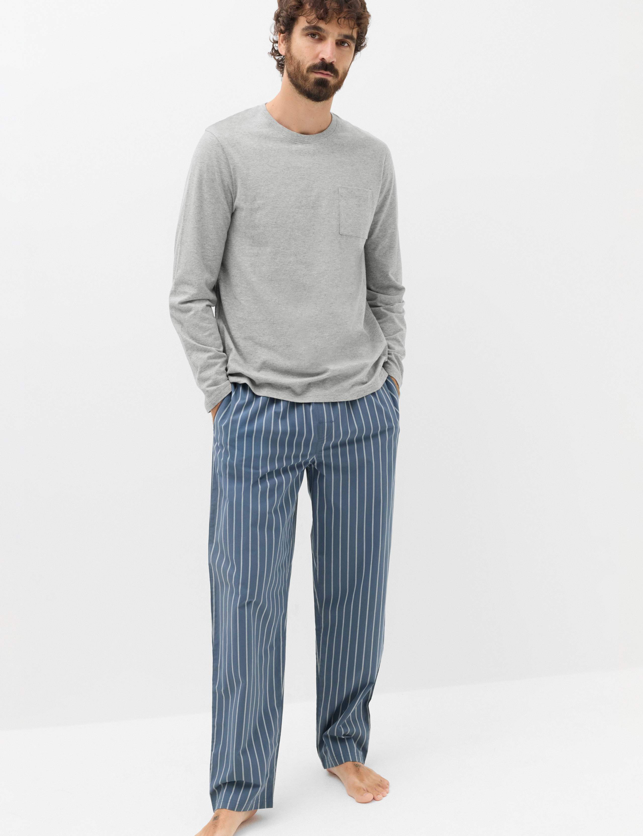 Pure Cotton Striped Pyjama Set