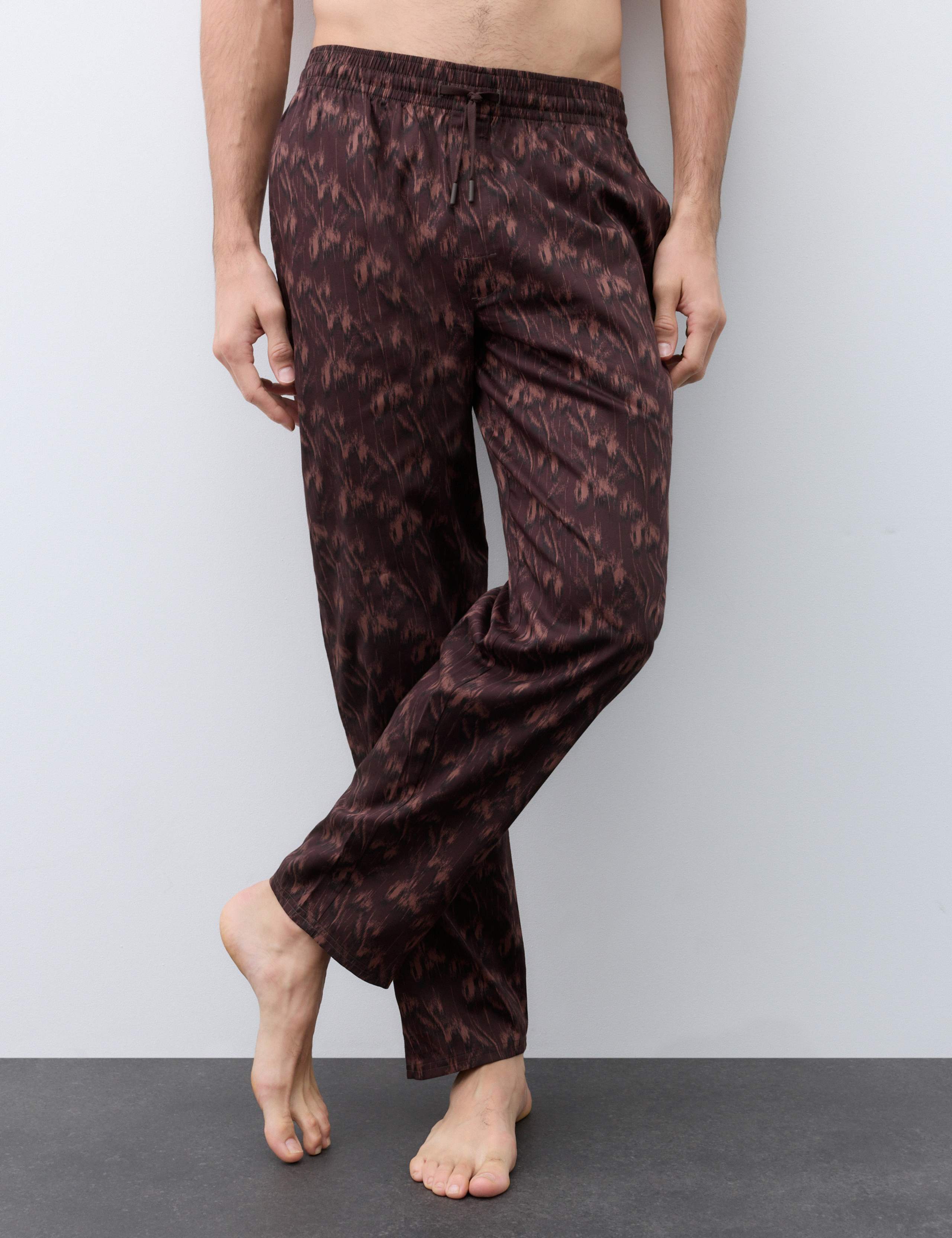 Cotton Rich Elasticated Pyjama Bottoms