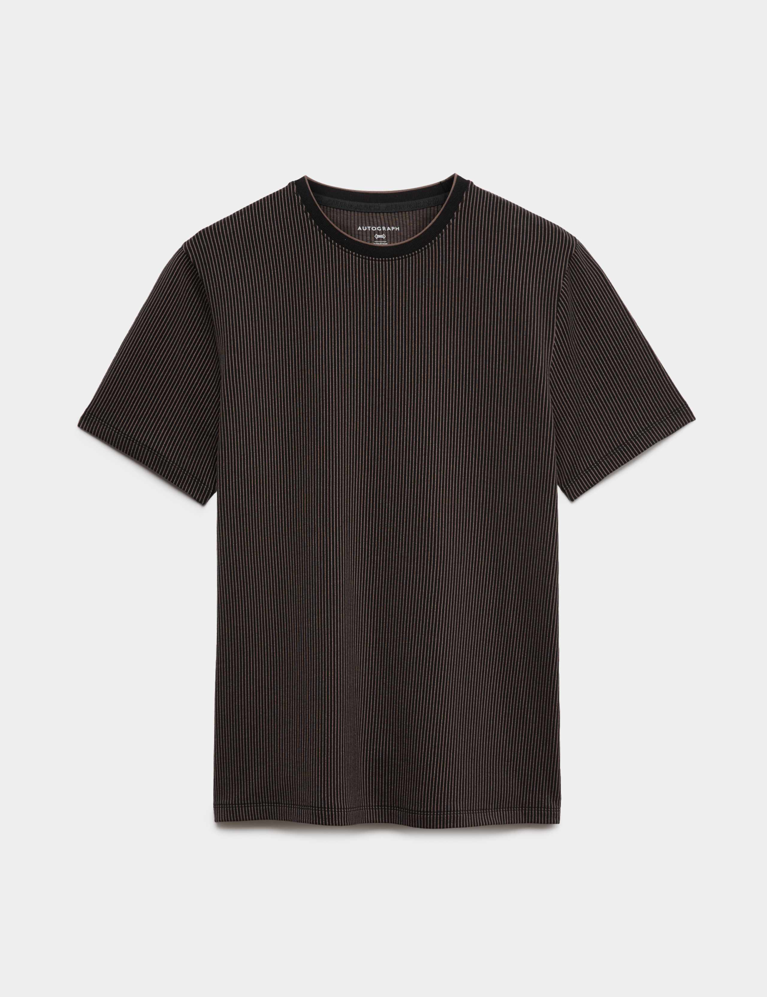 Cotton Rich Ribbed T-Shirt
