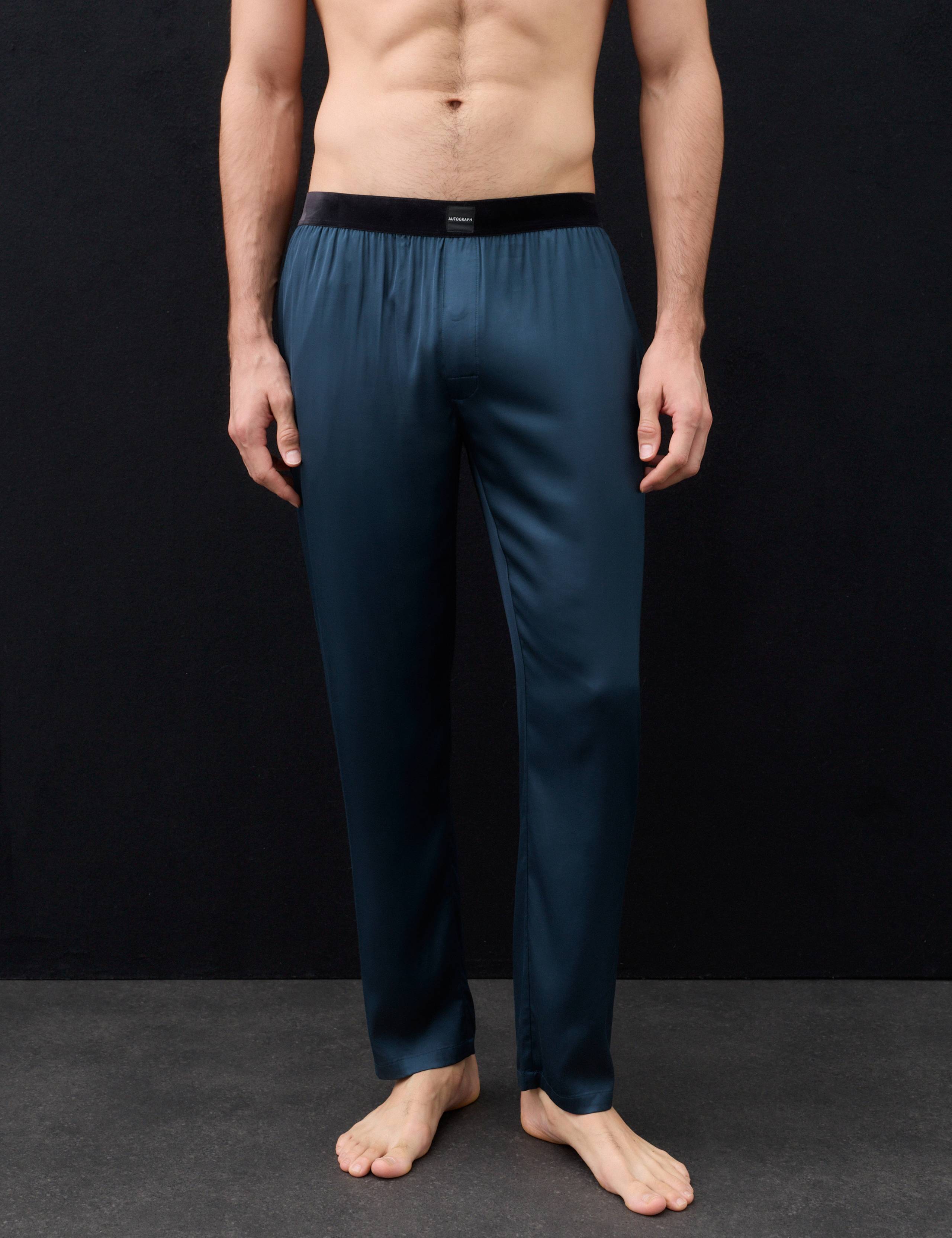 Satin Stretch Pyjama Bottoms