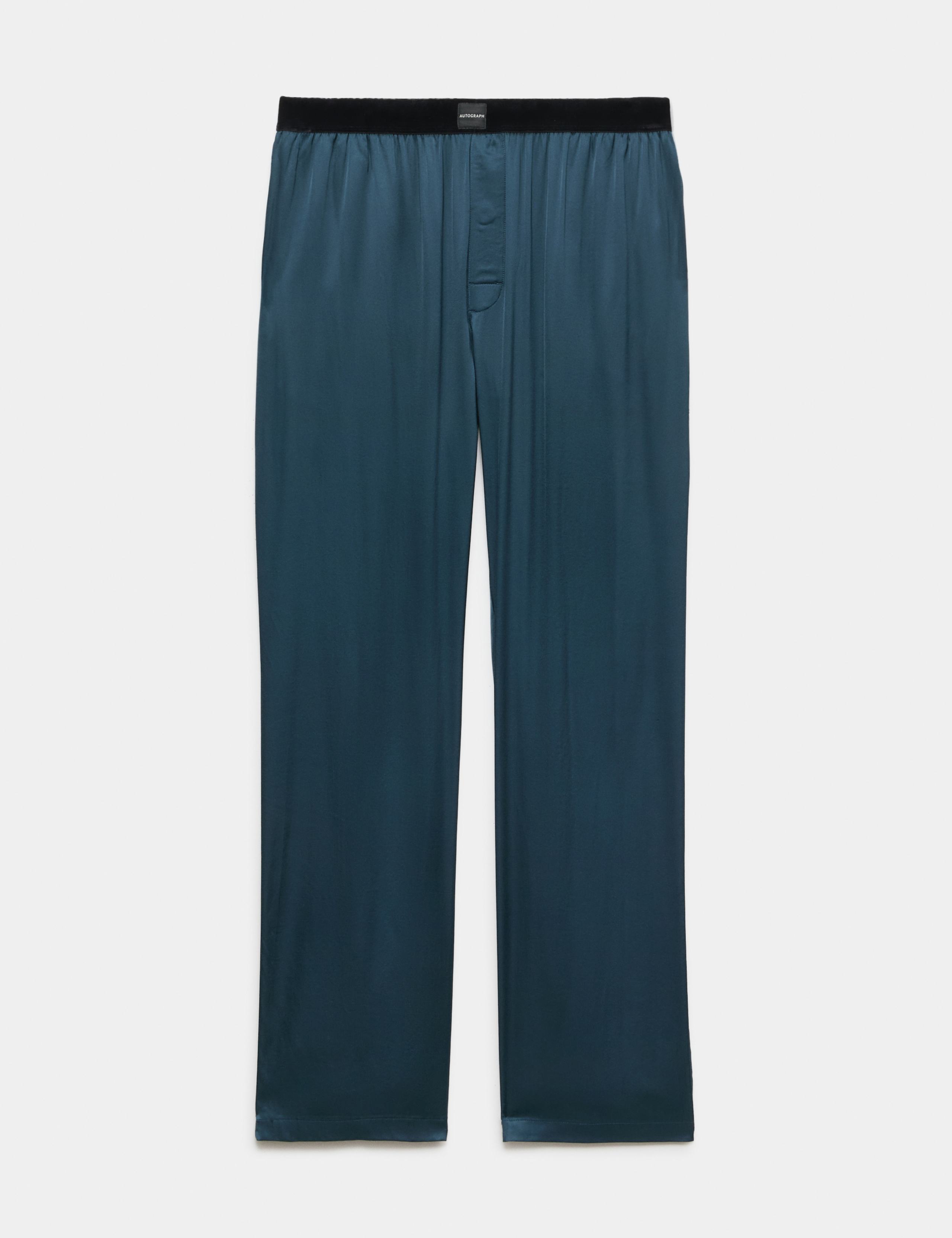 Satin Stretch Pyjama Bottoms
