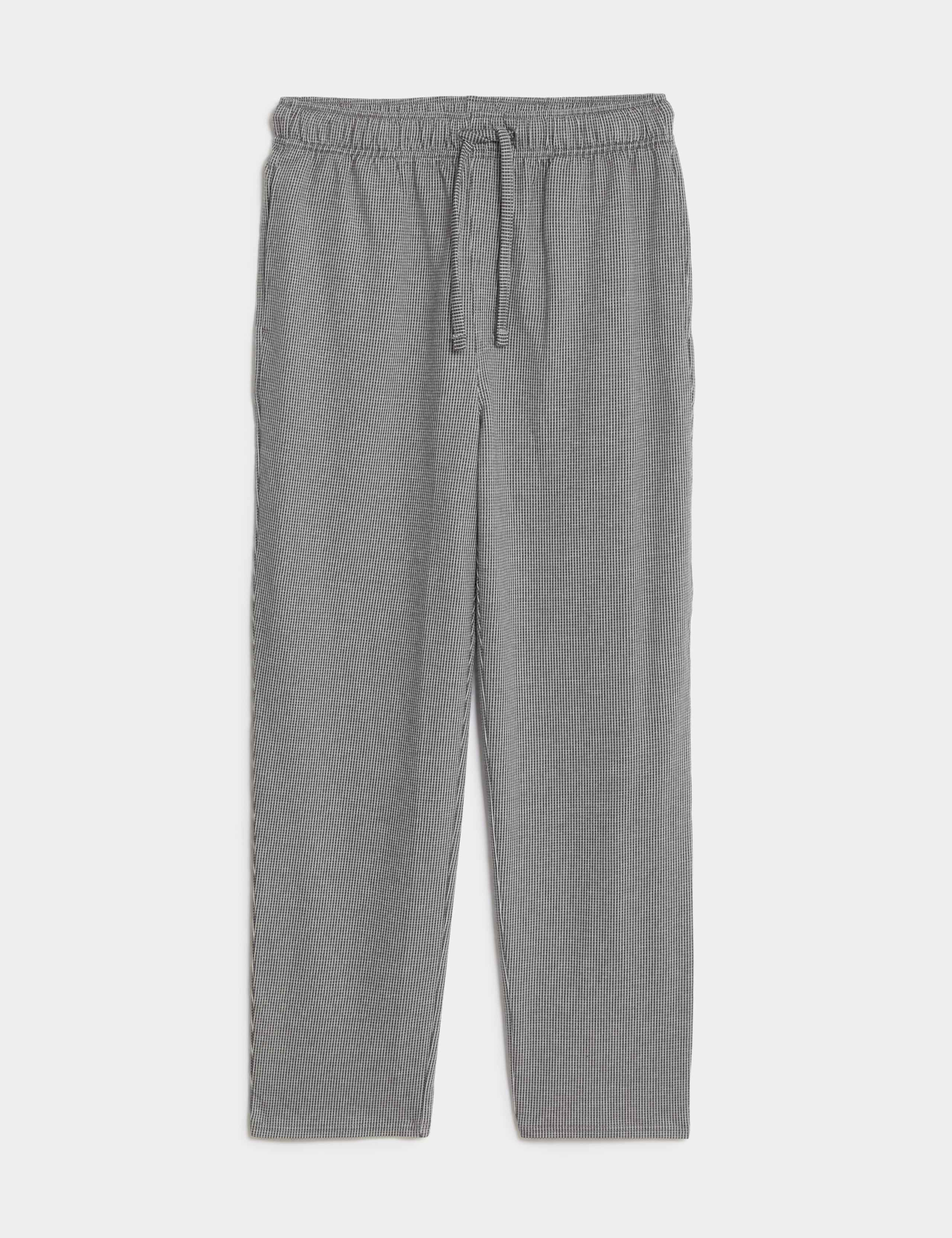 Pure Cotton Jersey Pyjama Bottoms