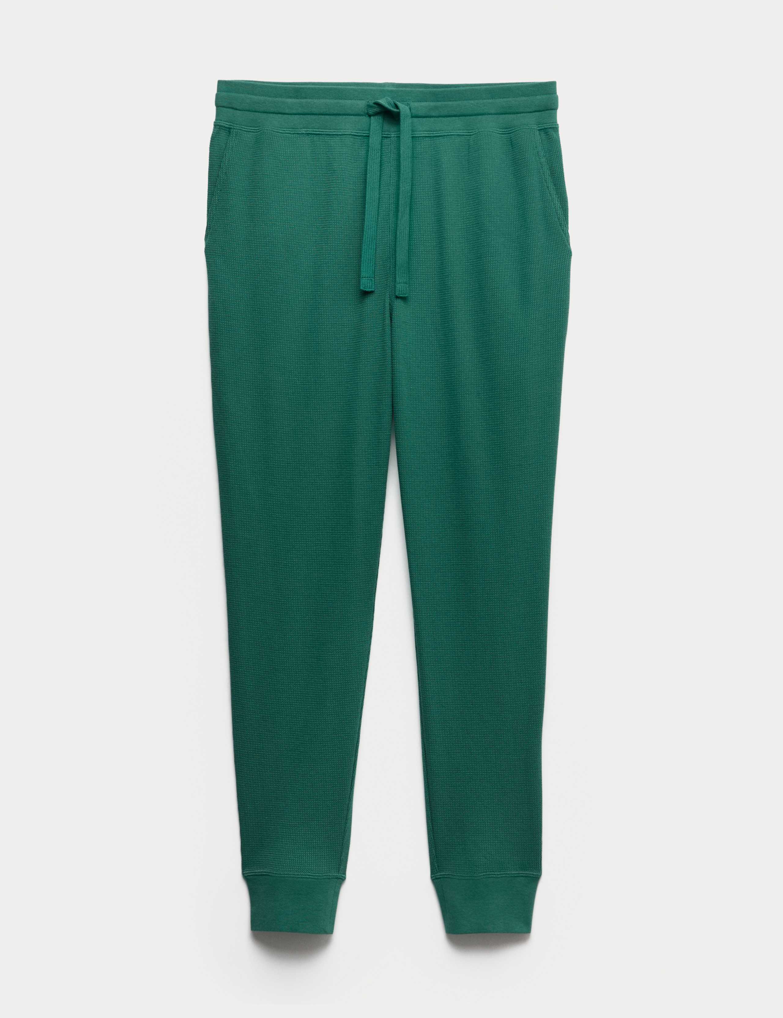 Pure Cotton Waffle Loungewear Bottoms