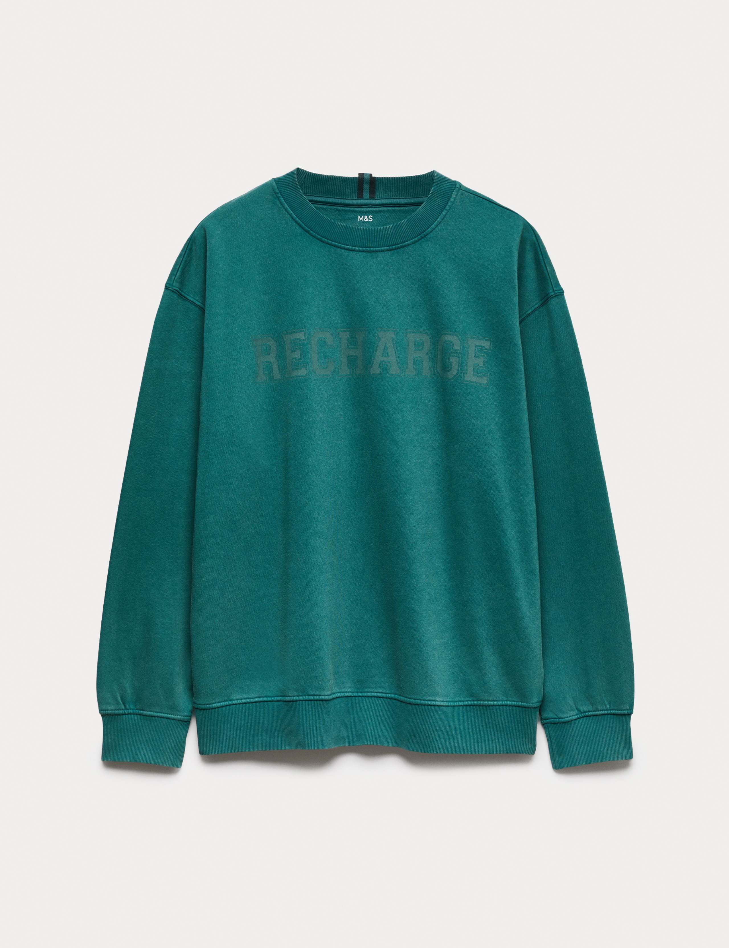 Cotton Rich Printed Pyjama Top