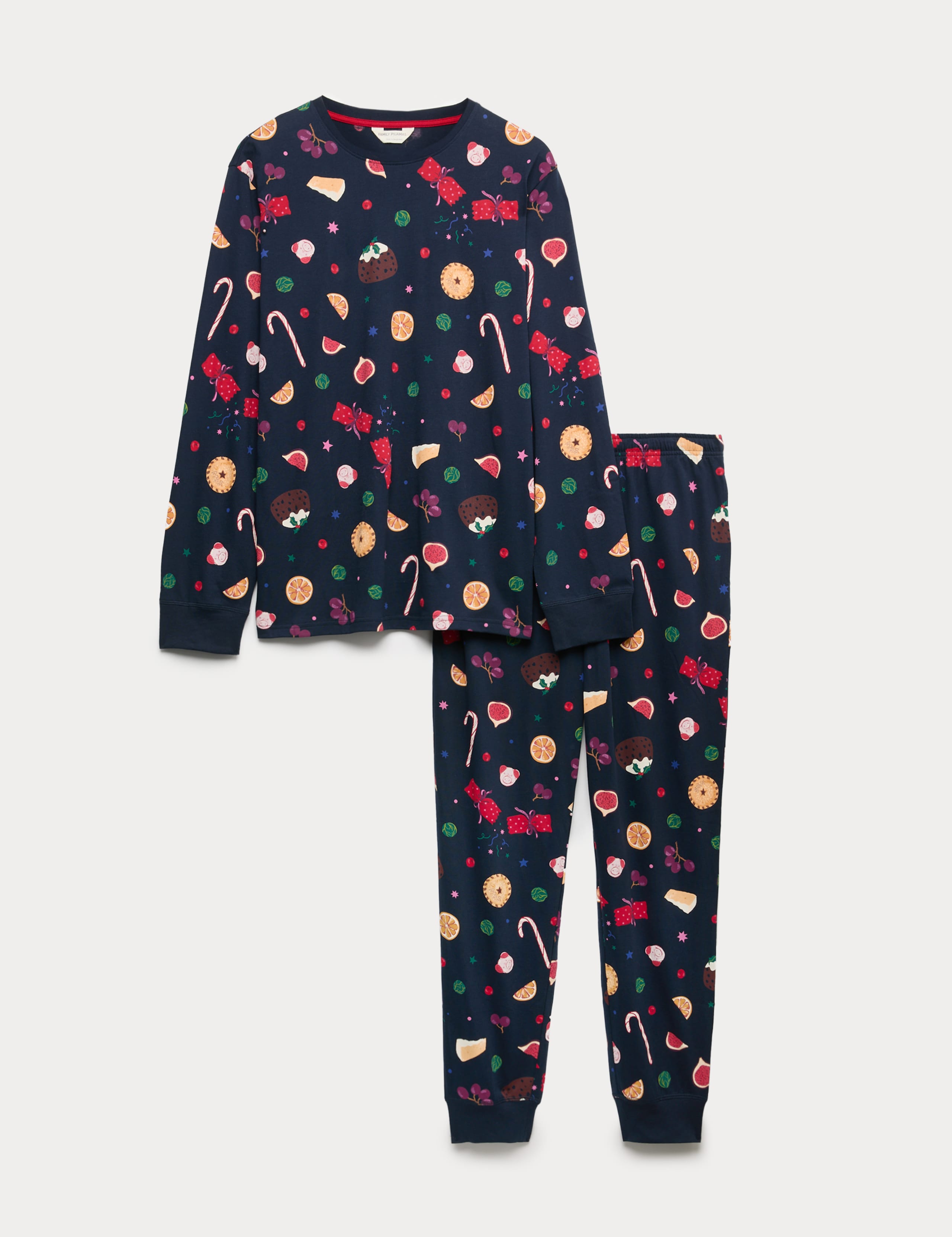 Pure Cotton Christmas Food Pyjama Set