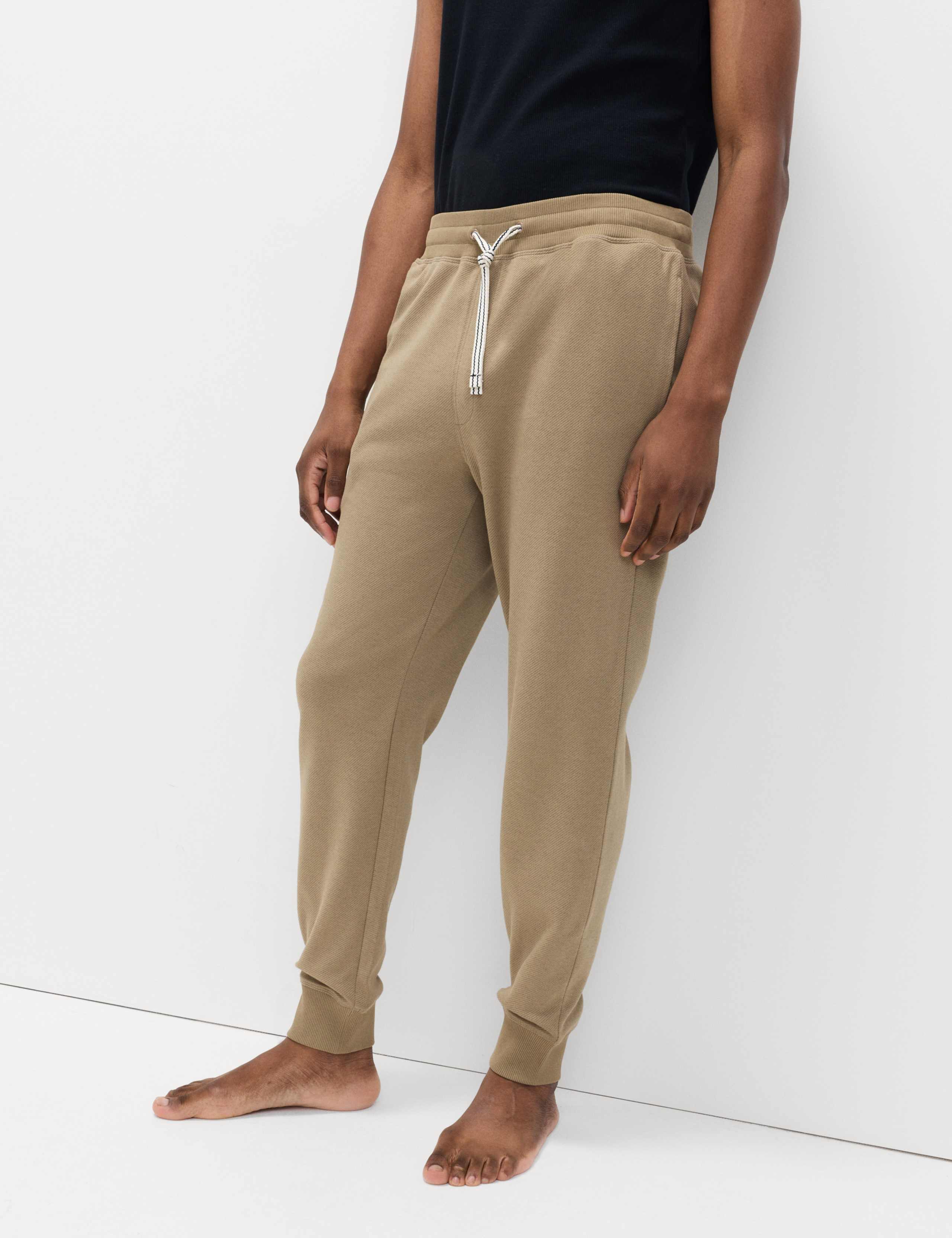 Regular Fit Cotton Rich Joggers