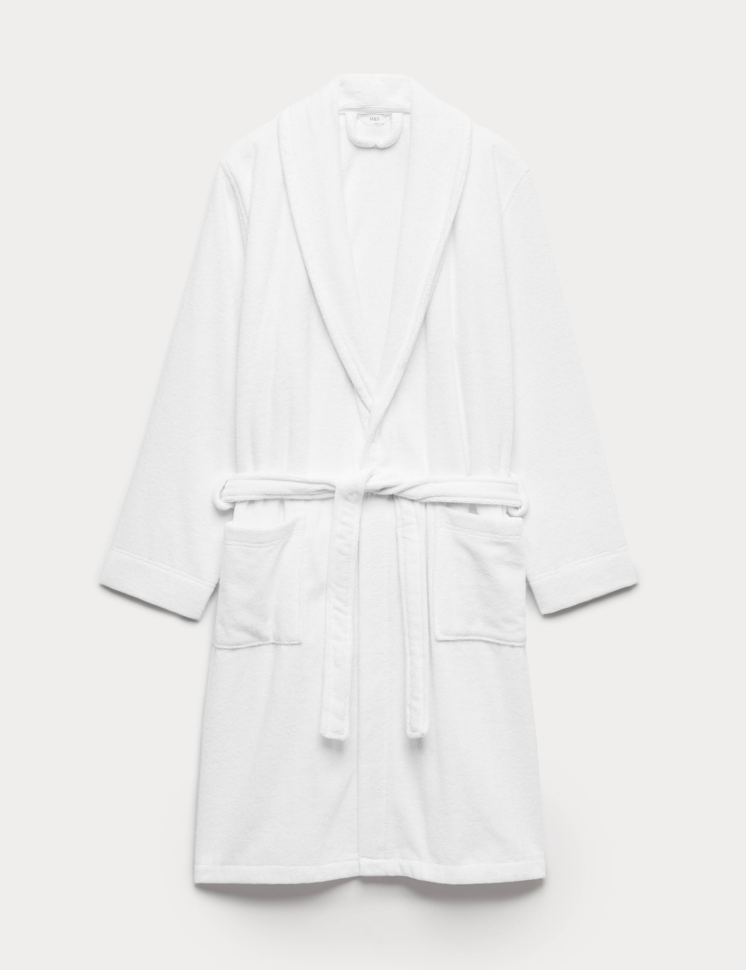 Pure Cotton Towelling Dressing Gown