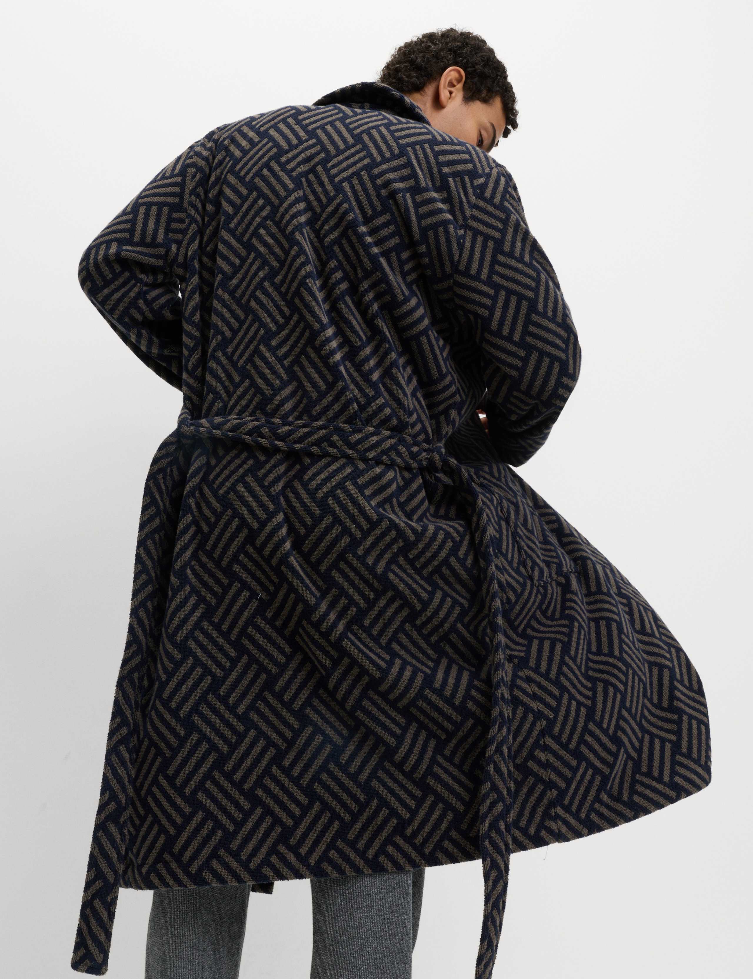 Pure Cotton Weave Dressing Gown