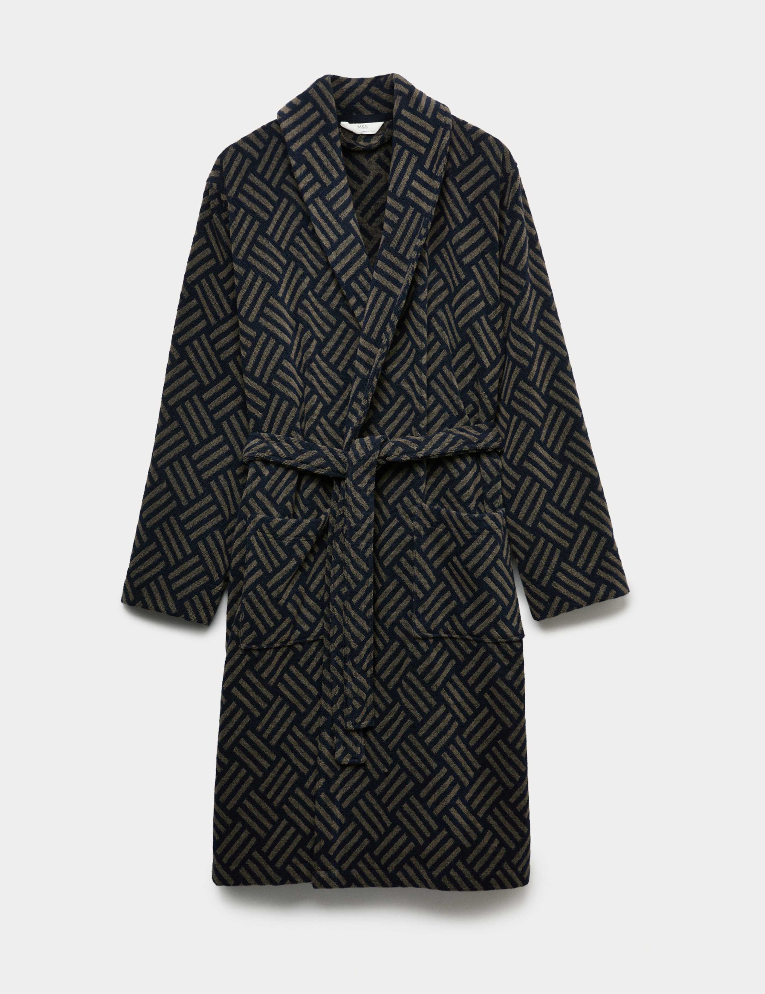 Pure Cotton Towelling Dressing Gown