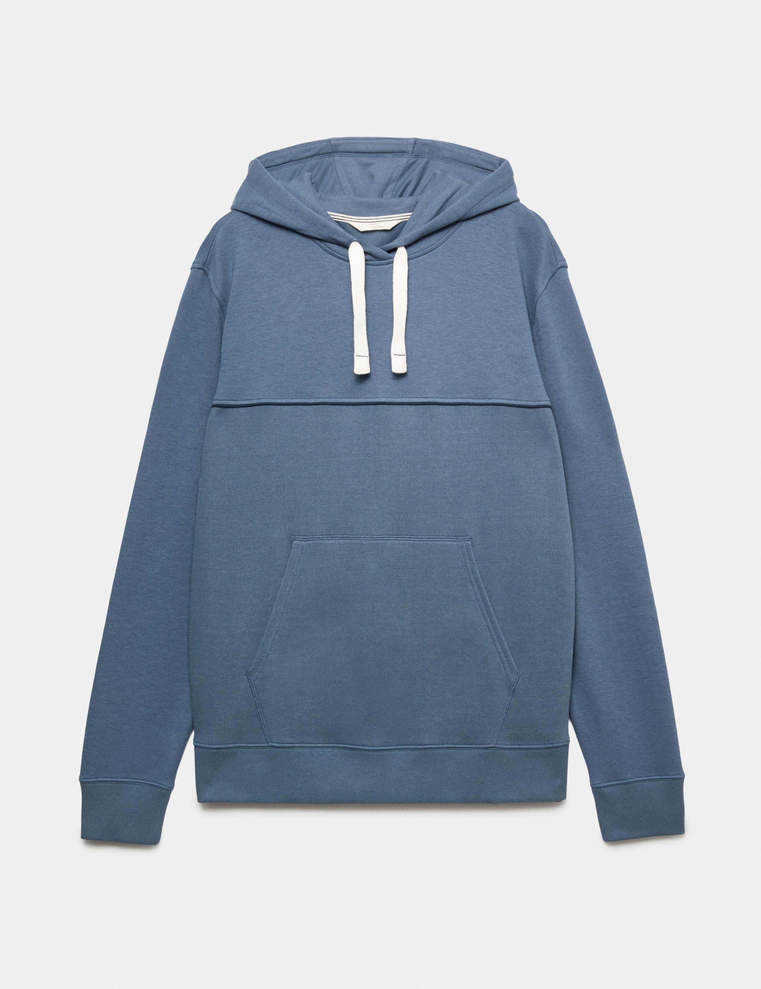 Cotton Rich Ribbed Hoodie