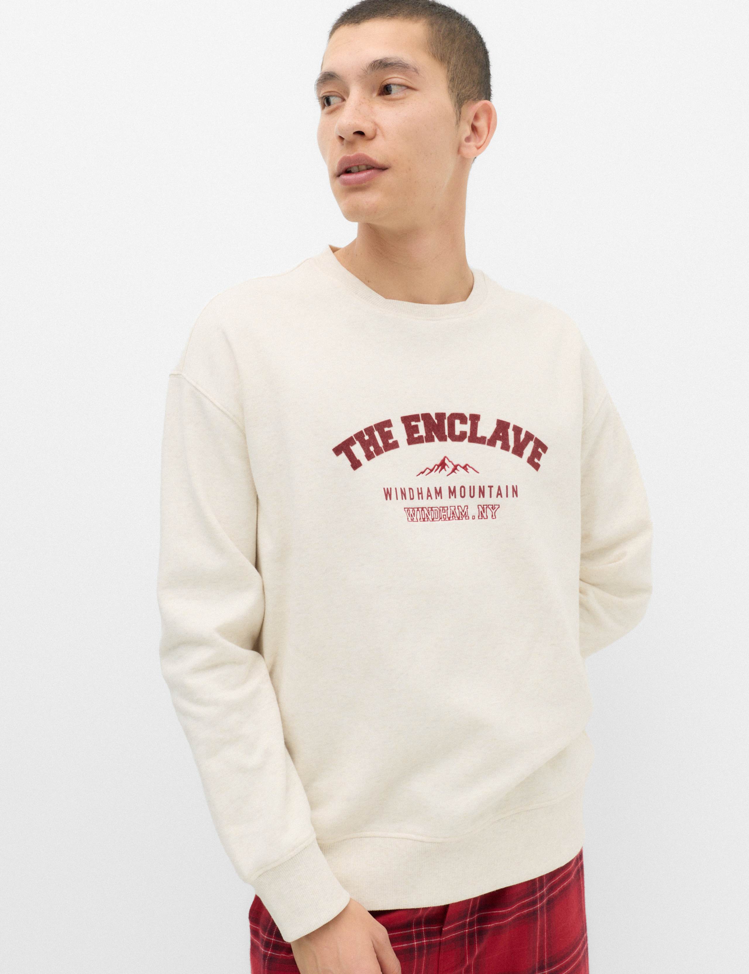Cotton Graphic Print Sweatshirt