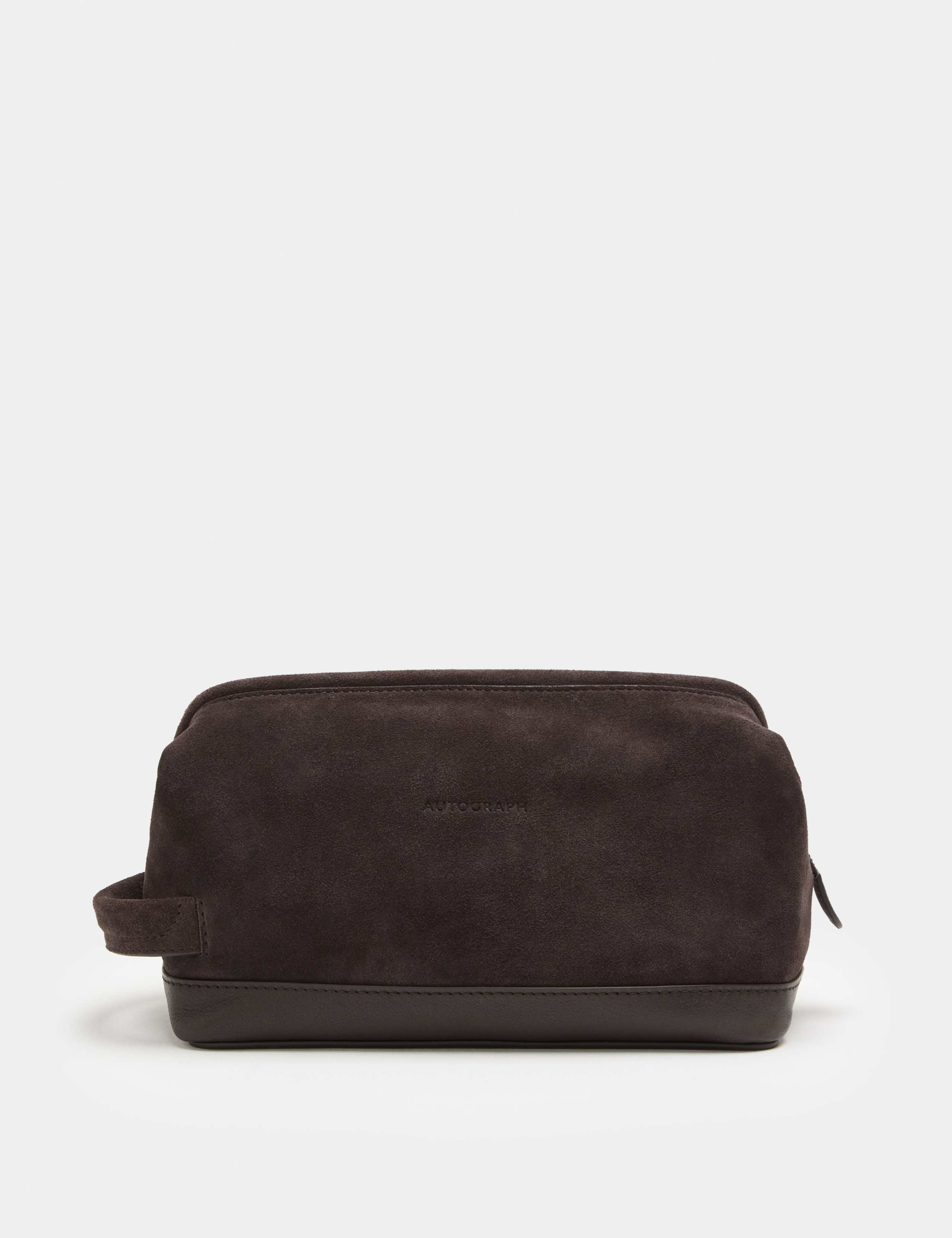 Suede Washbag